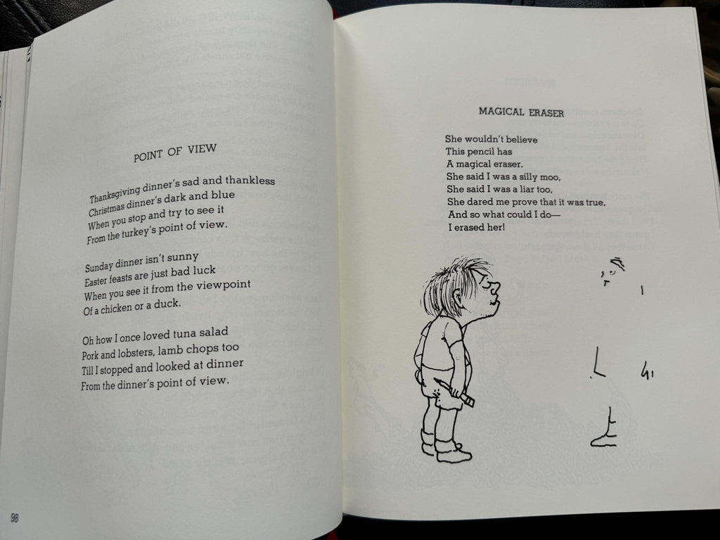 Where the Sidewalk Ends & Falling Up, Shel Silverstein RARE