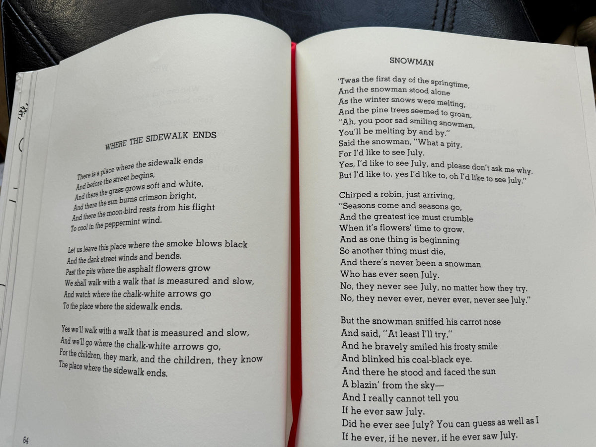 Where the Sidewalk Ends & Falling Up, Shel Silverstein RARE