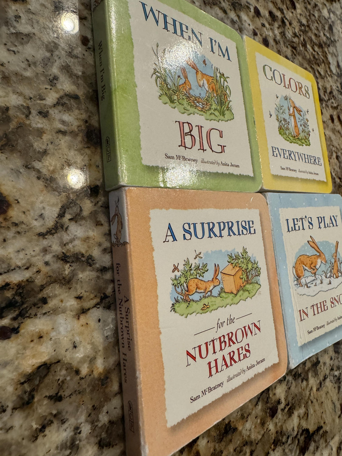 Sam McBratney Miniature Board Books Set, Anita Jeram Illustrations, 2011