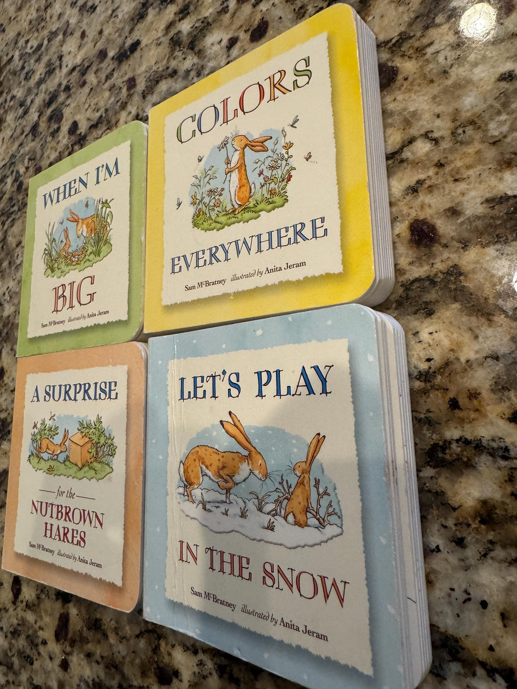 Sam McBratney Miniature Board Books Set, Anita Jeram Illustrations, 2011