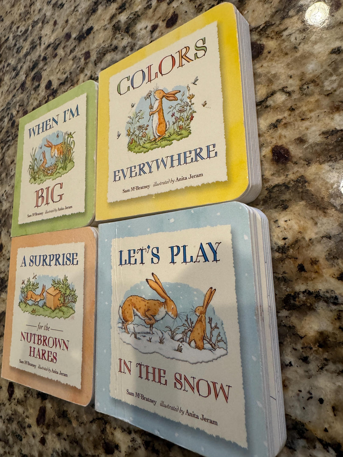 Sam McBratney Miniature Board Books Set, Anita Jeram Illustrations, 2011
