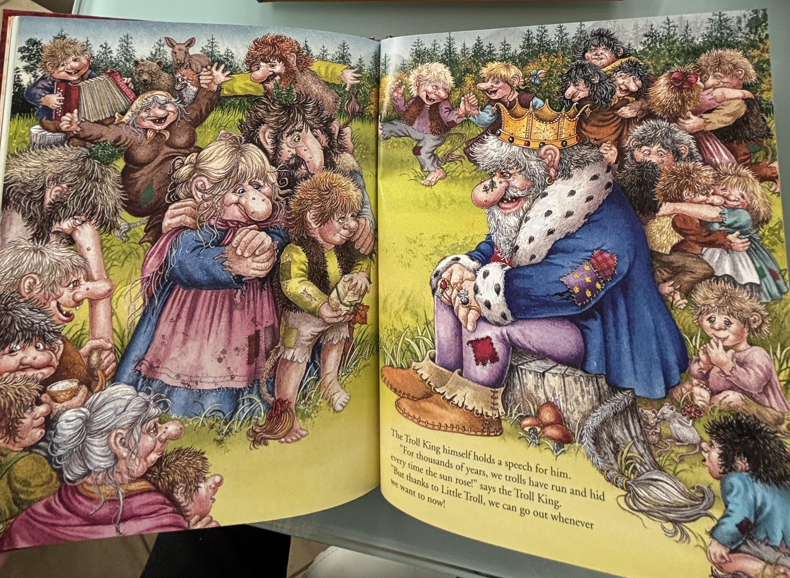 The Little Troll Hardcover Book, 2003 Illustrated Edition