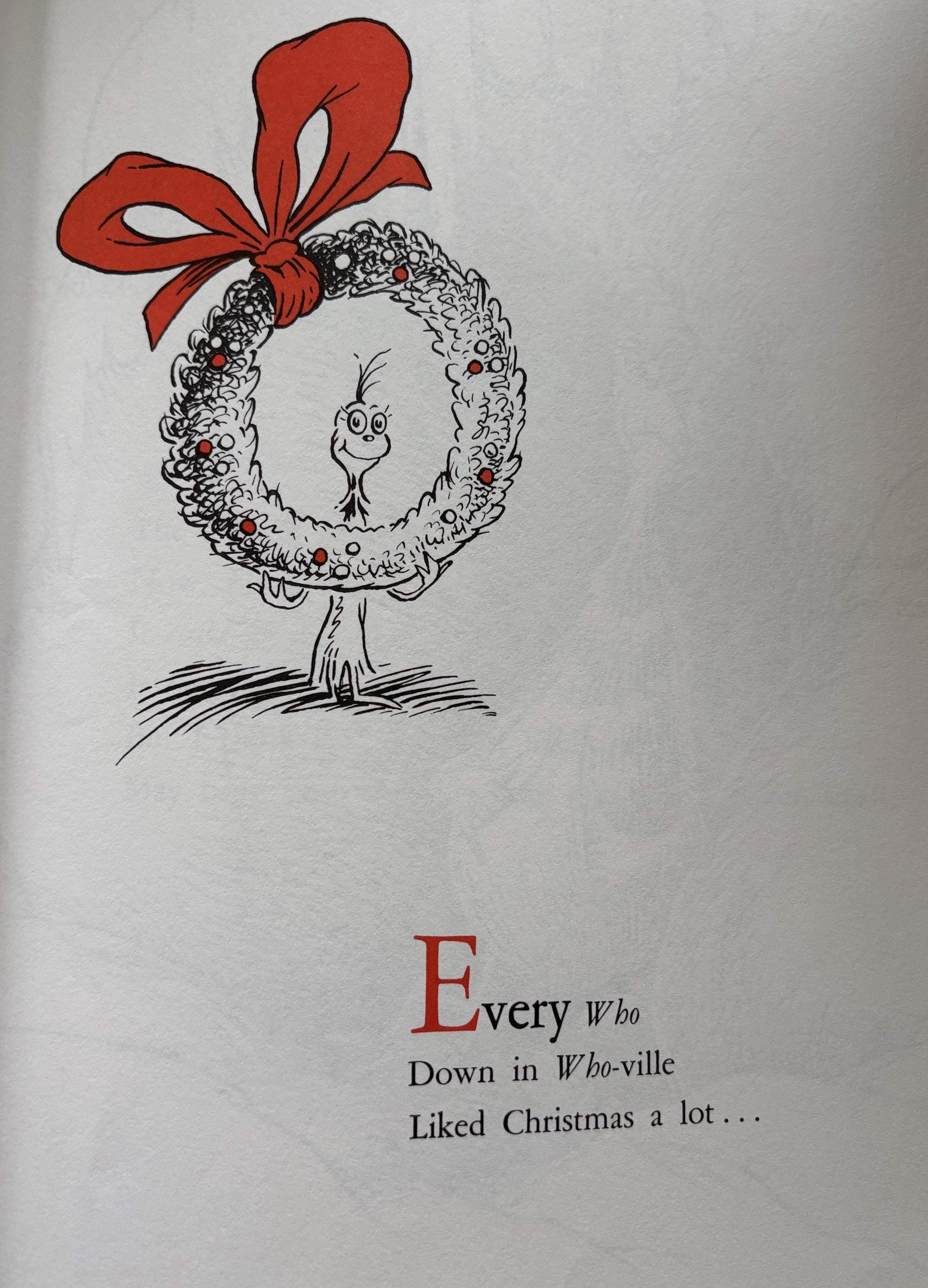 How the Grinch Stole Christmas  Dr. Seuss  **  40th Anniversary Edition  **