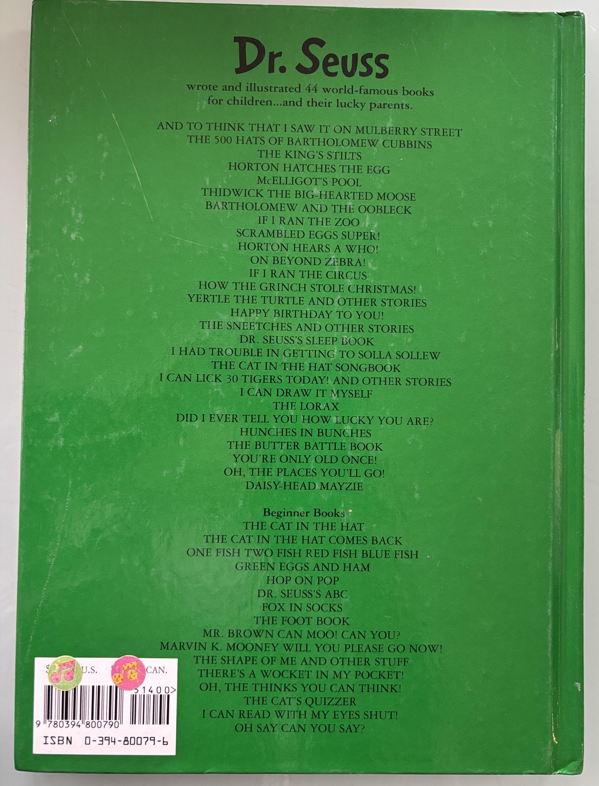 How the Grinch Stole Christmas  Dr. Seuss  **  40th Anniversary Edition  **