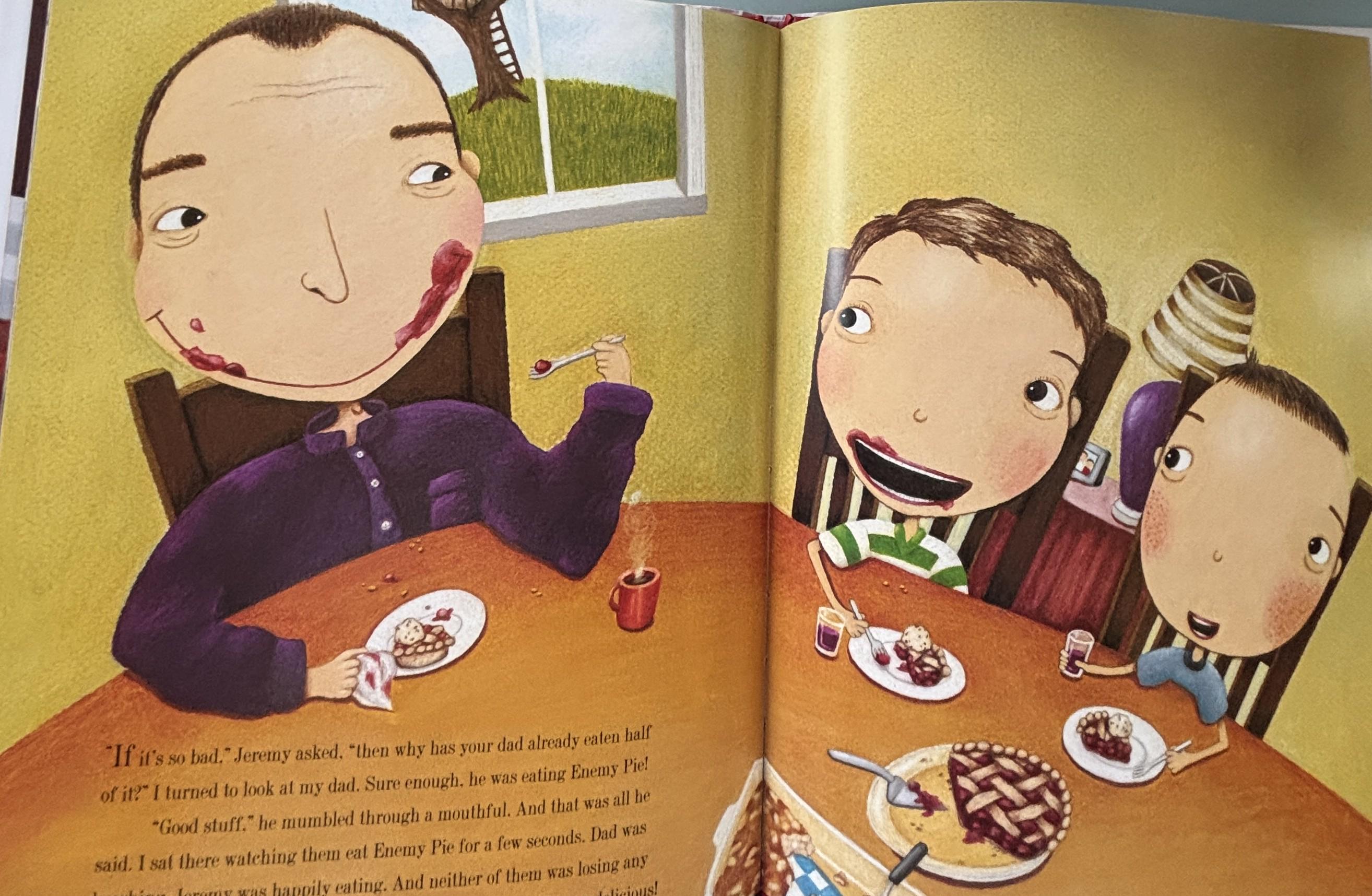 Enemy Pie Hardcover  Children's Friendship Book, Derek Munson