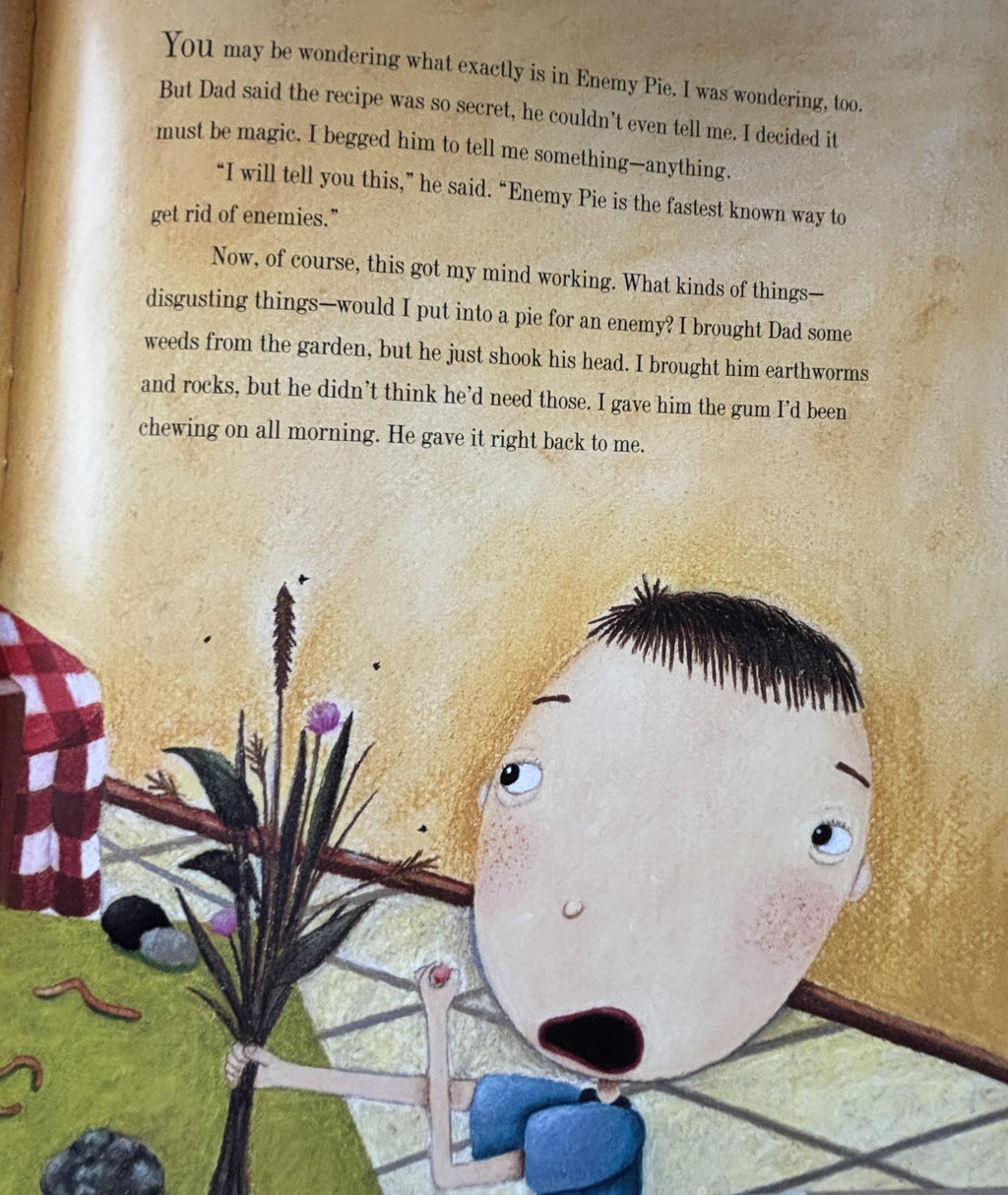 Enemy Pie Hardcover  Children's Friendship Book, Derek Munson