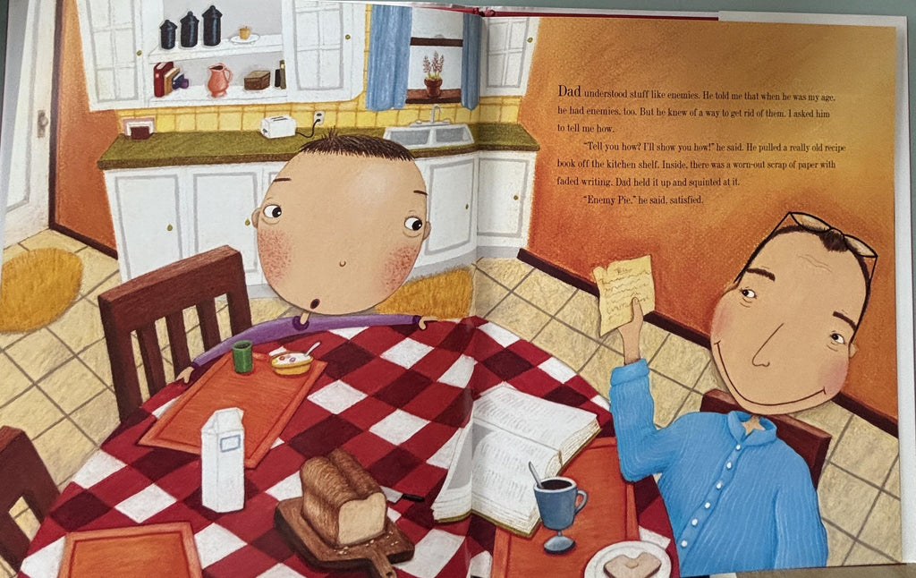 Enemy Pie Hardcover  Children's Friendship Book, Derek Munson