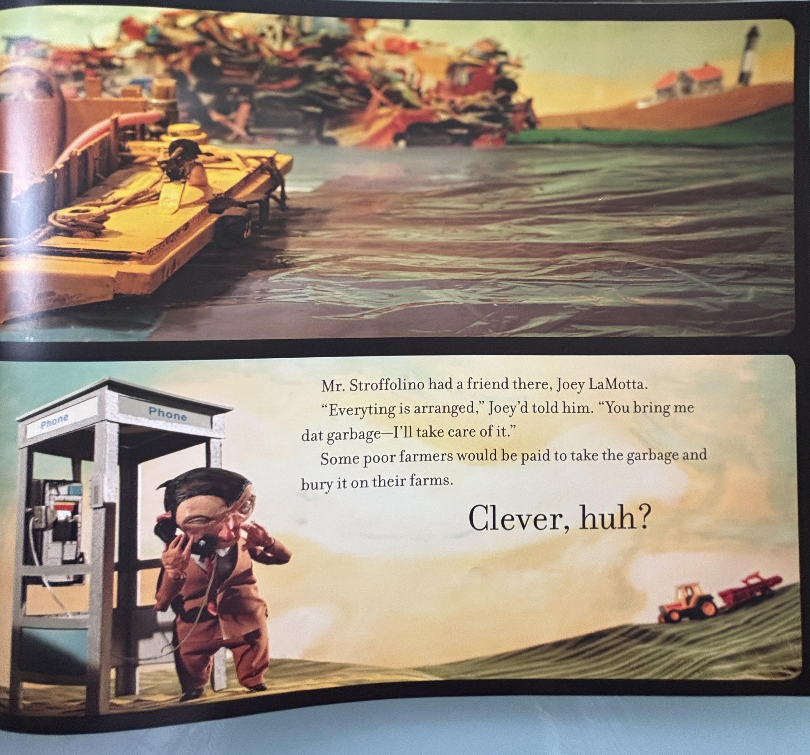 Here Comes The Garbage Barge  **  First Edition  **