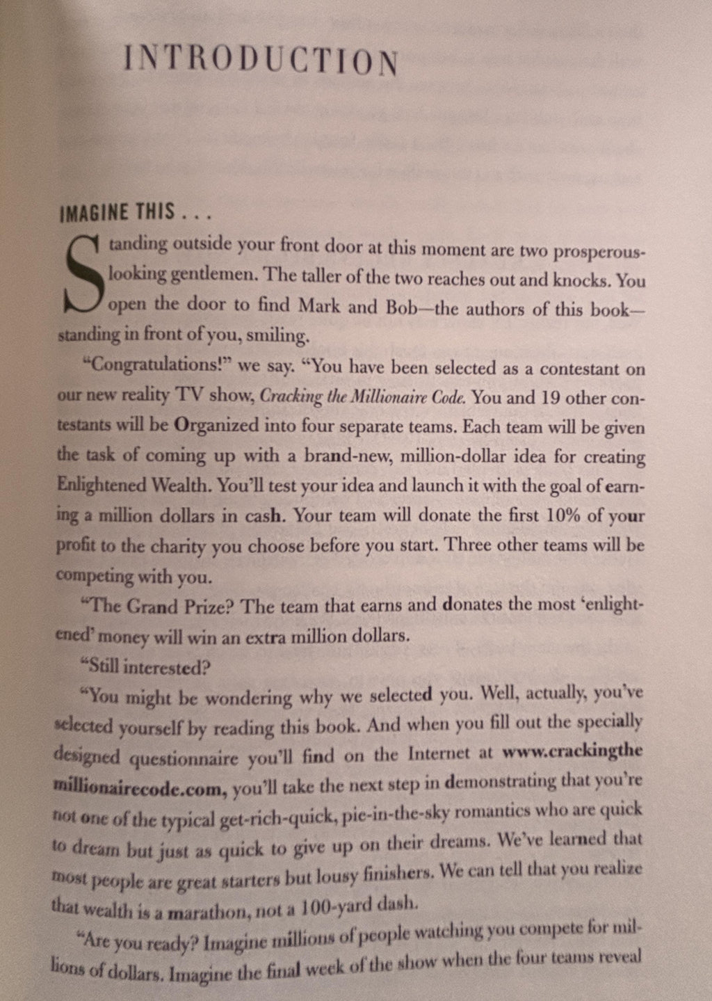 Cracking the Millionaire Code