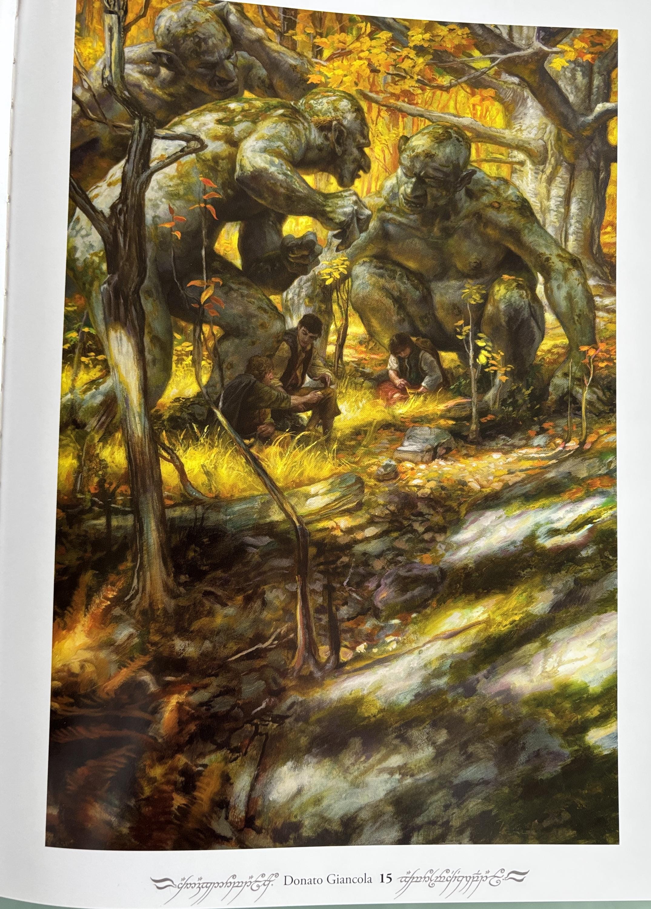 Middle-Earth (Visions of a Modern Myth):   Donato Giancola  **  Signed 1st Edtion  **