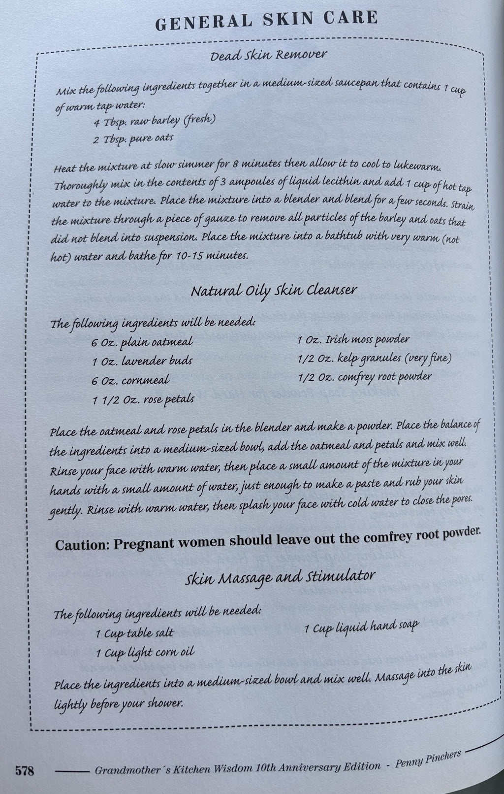 Grandmother's Kitchen Wisdom, 2005 First Edition Cooking Book