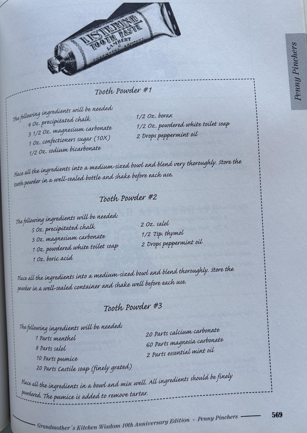 Grandmother's Kitchen Wisdom, 2005 First Edition Cooking Book