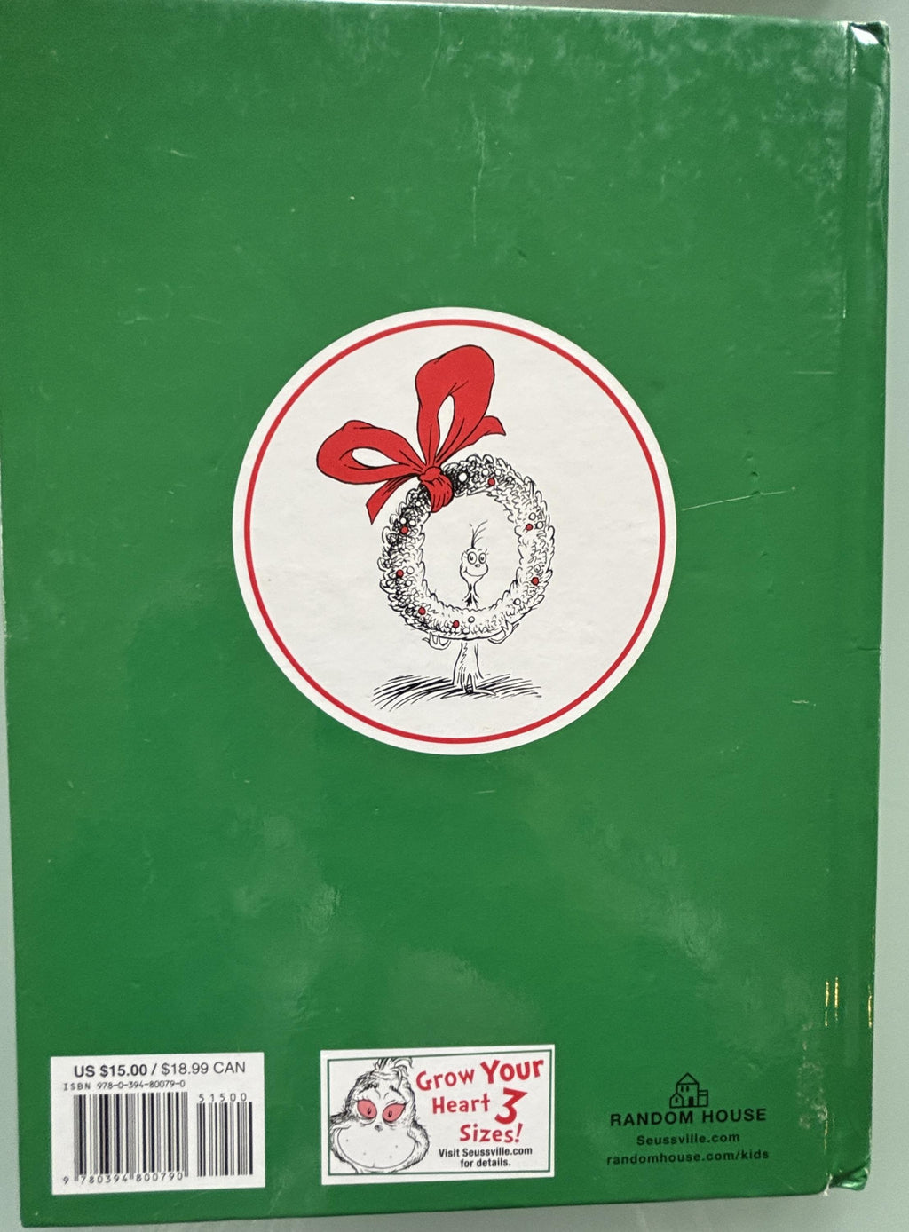How the Grinch Stole Christmas  **  renewed 1985  **
