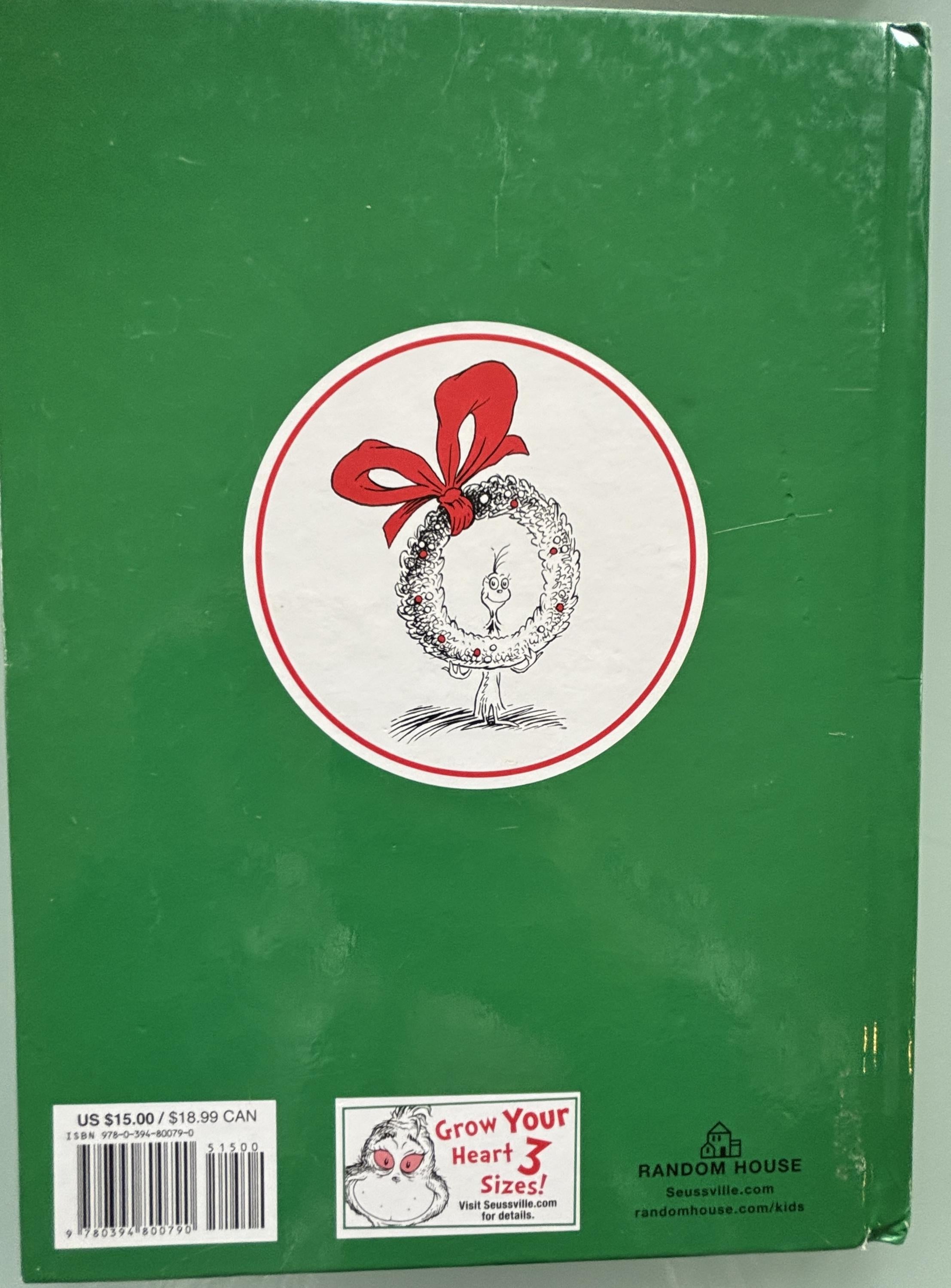 How the Grinch Stole Christmas  **  renewed 1985  **