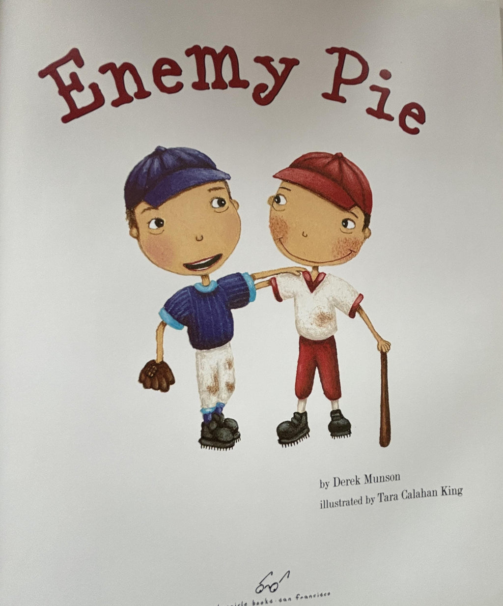 Enemy Pie Hardcover  Children's Friendship Book, Derek Munson