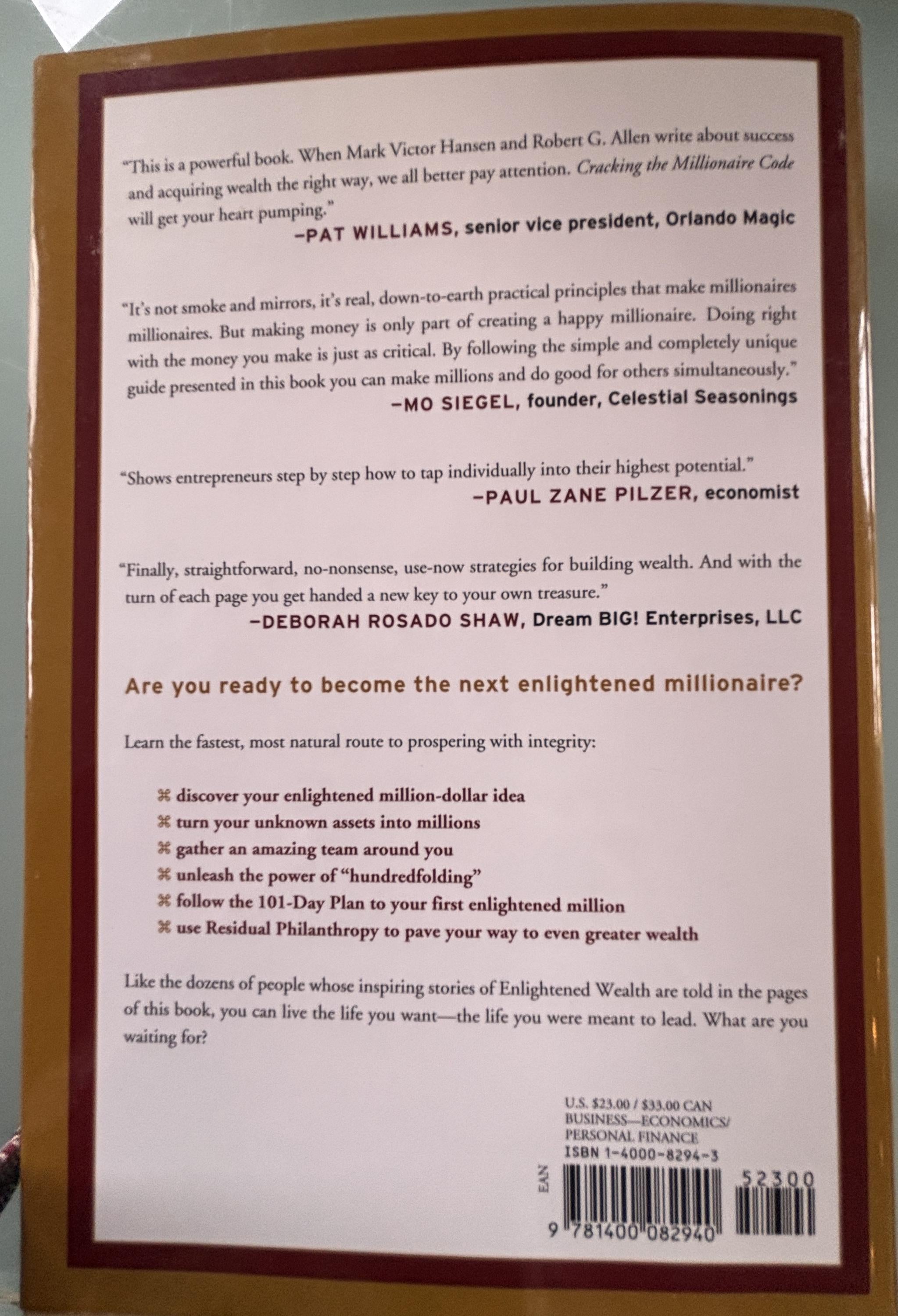 Cracking the Millionaire Code