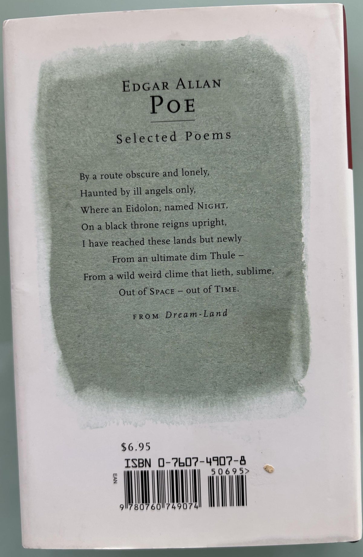 Edgar Allan Poe Selected Poems