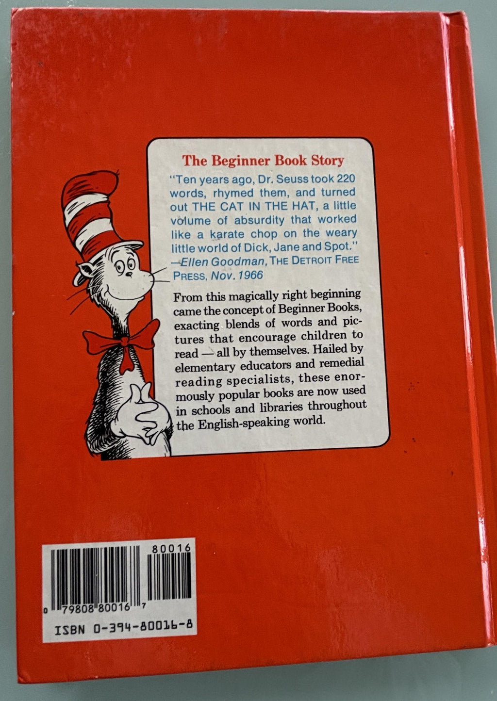 Green Eggs and Ham by Dr. Seuss 1988