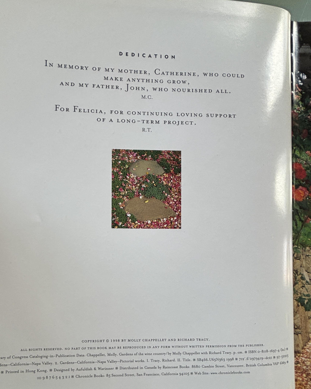 Garden's of the Wine Country  **  First Edition  **