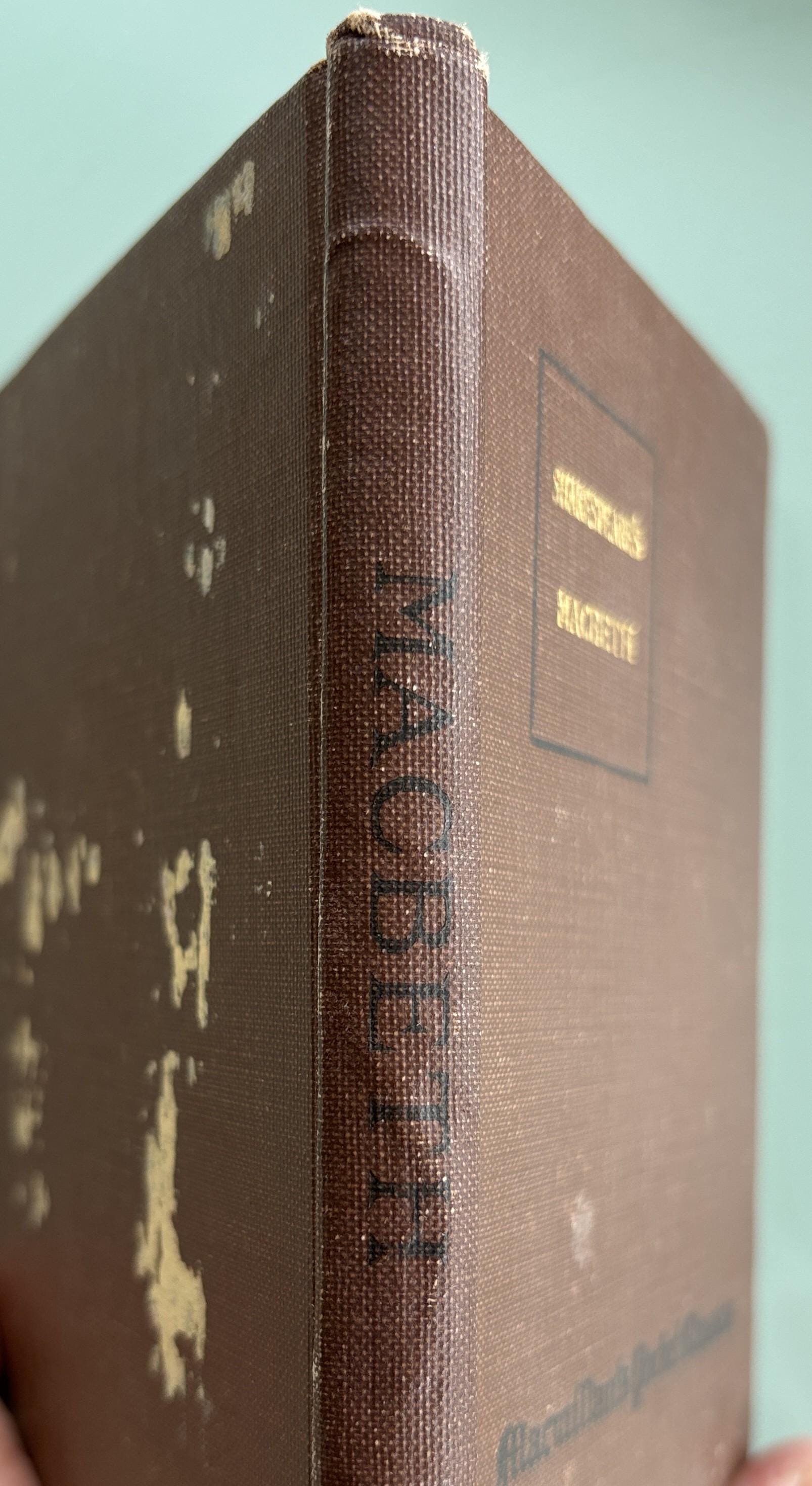 SHAKESPEARE'S MACBETH by Charles W French  **  1920  **