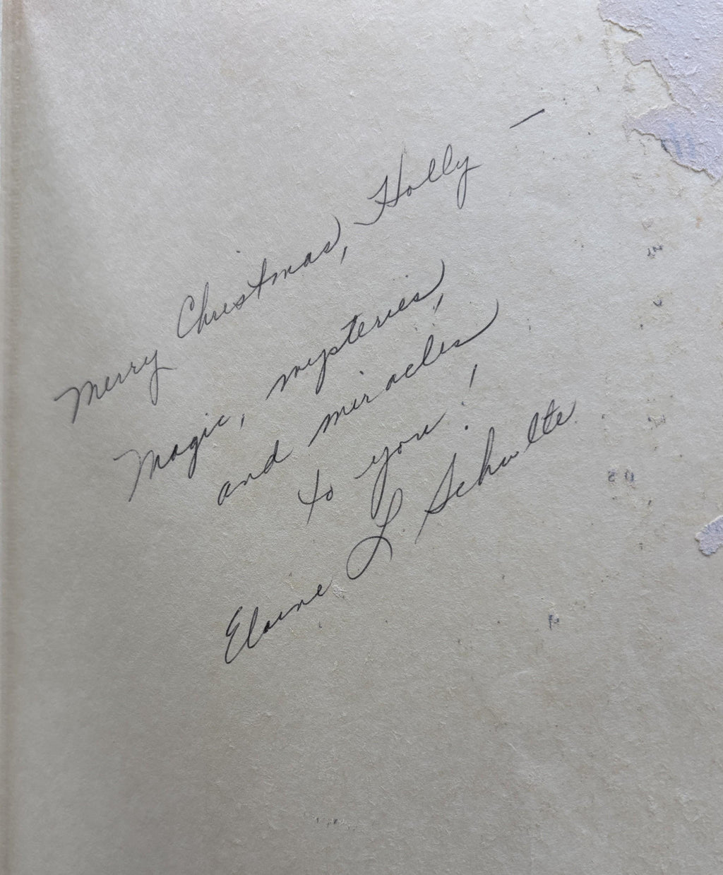 Zach and the Magic Factory by Elaine L. Schulte  **  First Edition Signed  **
