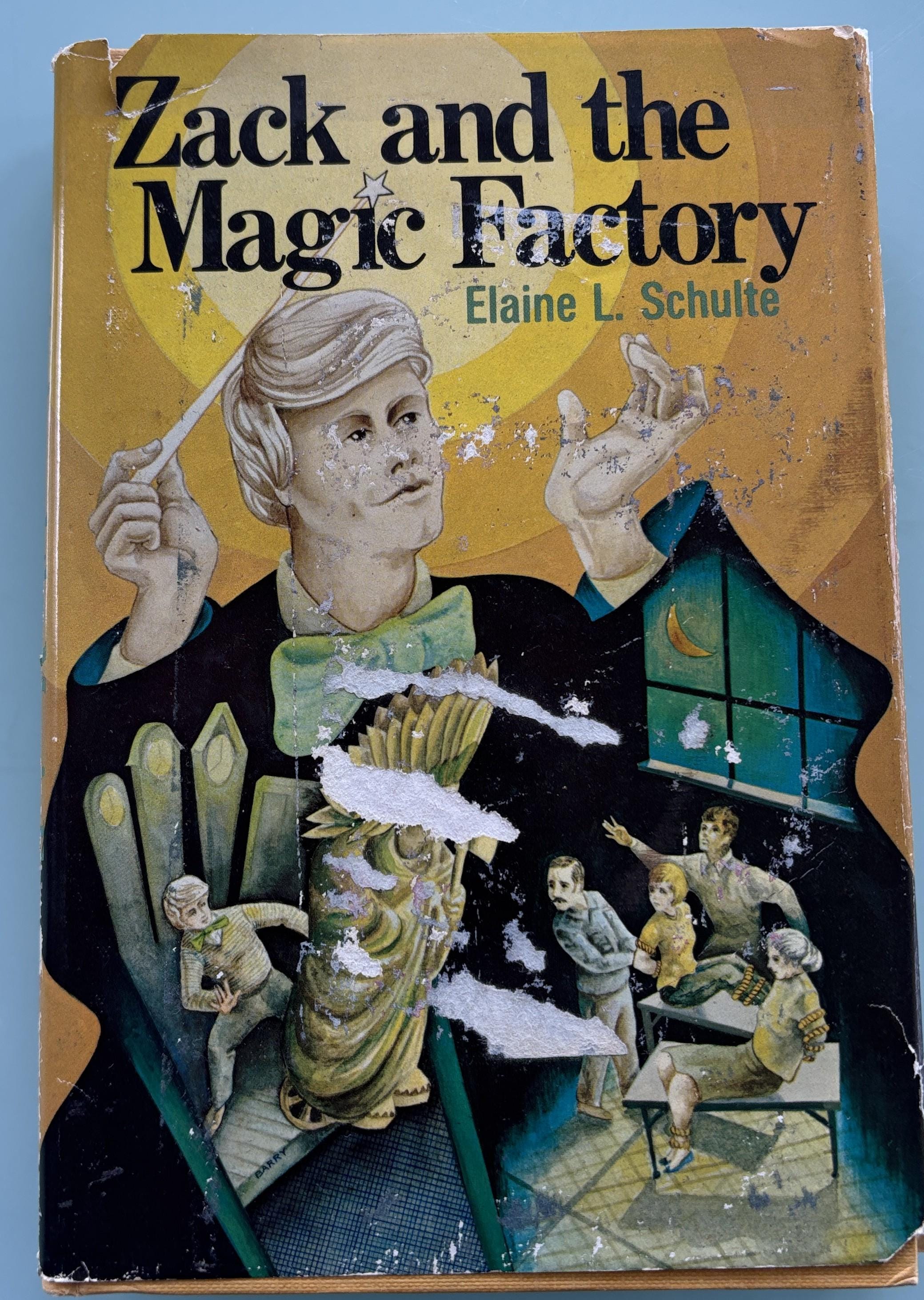 Zach and the Magic Factory by Elaine L. Schulte  **  First Edition Signed  **