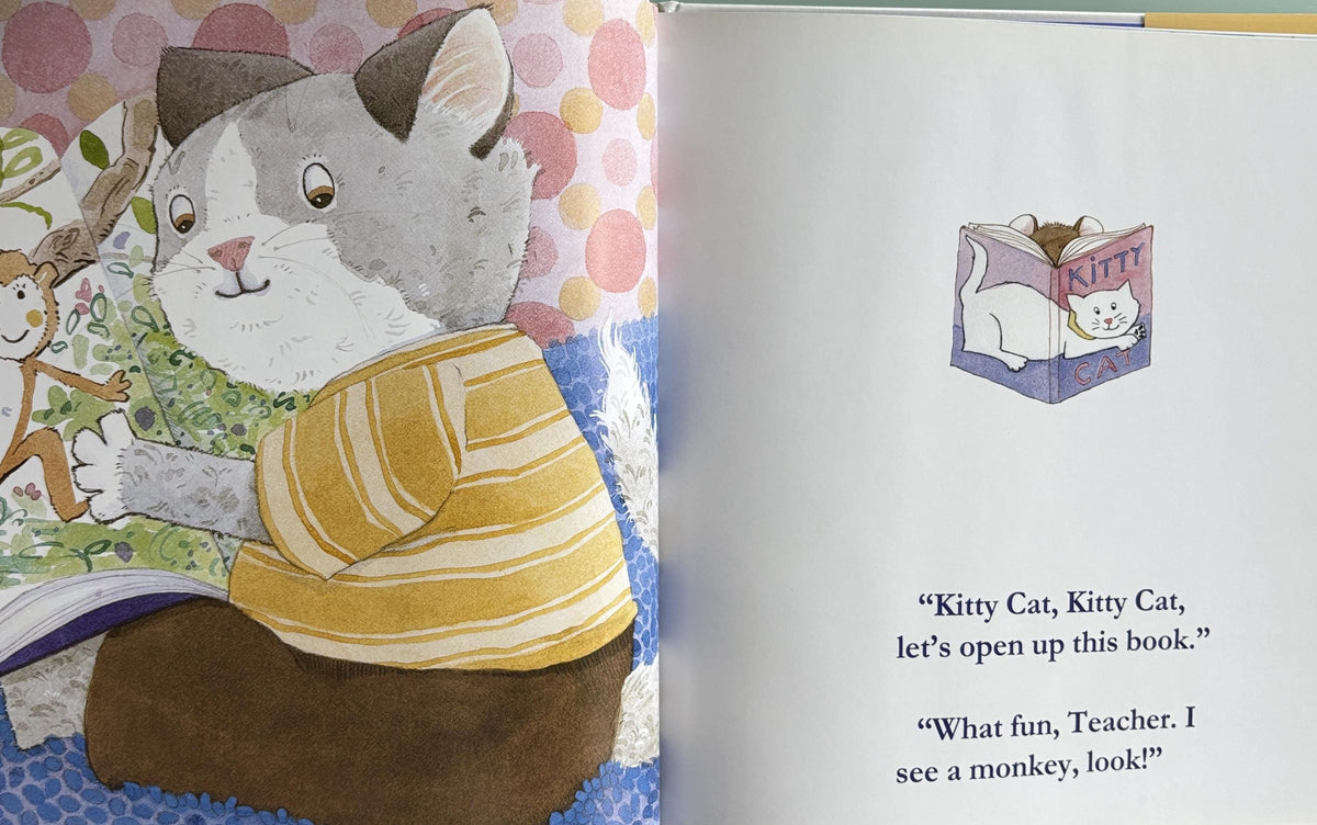 Kitty Cat, Are You Going To School? First Edition (2013) Hardcover Book