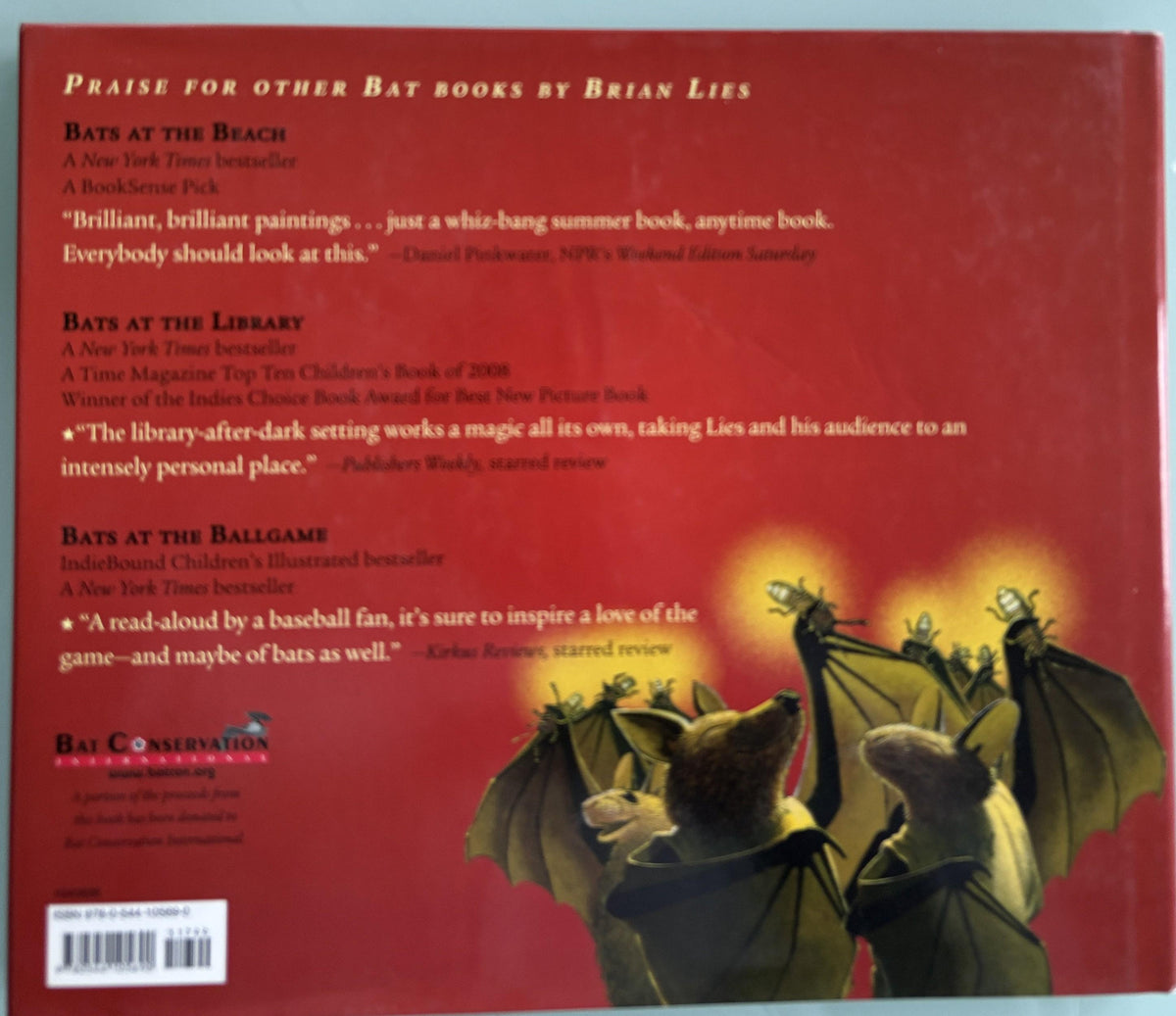 Bats in the Band by Brian Lies