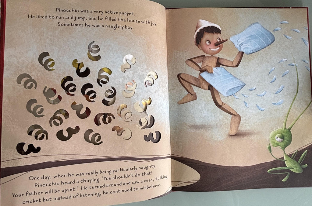 PINOCCHIO: Die Cut Fairytales by Ester Tome