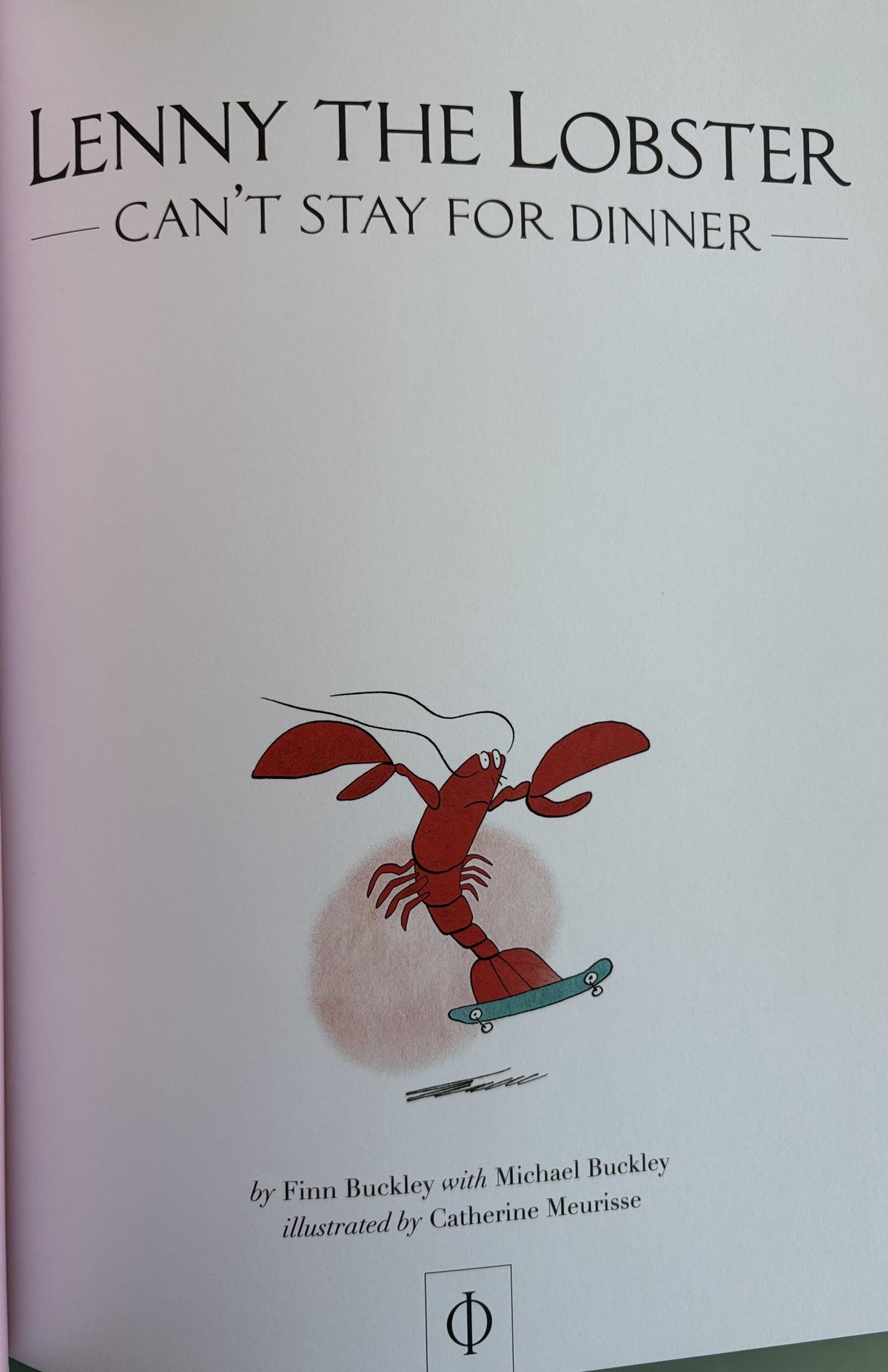 Imperial Garden - Chinese Cuisine (Lenny The Lobster)  **  First Edition  **
