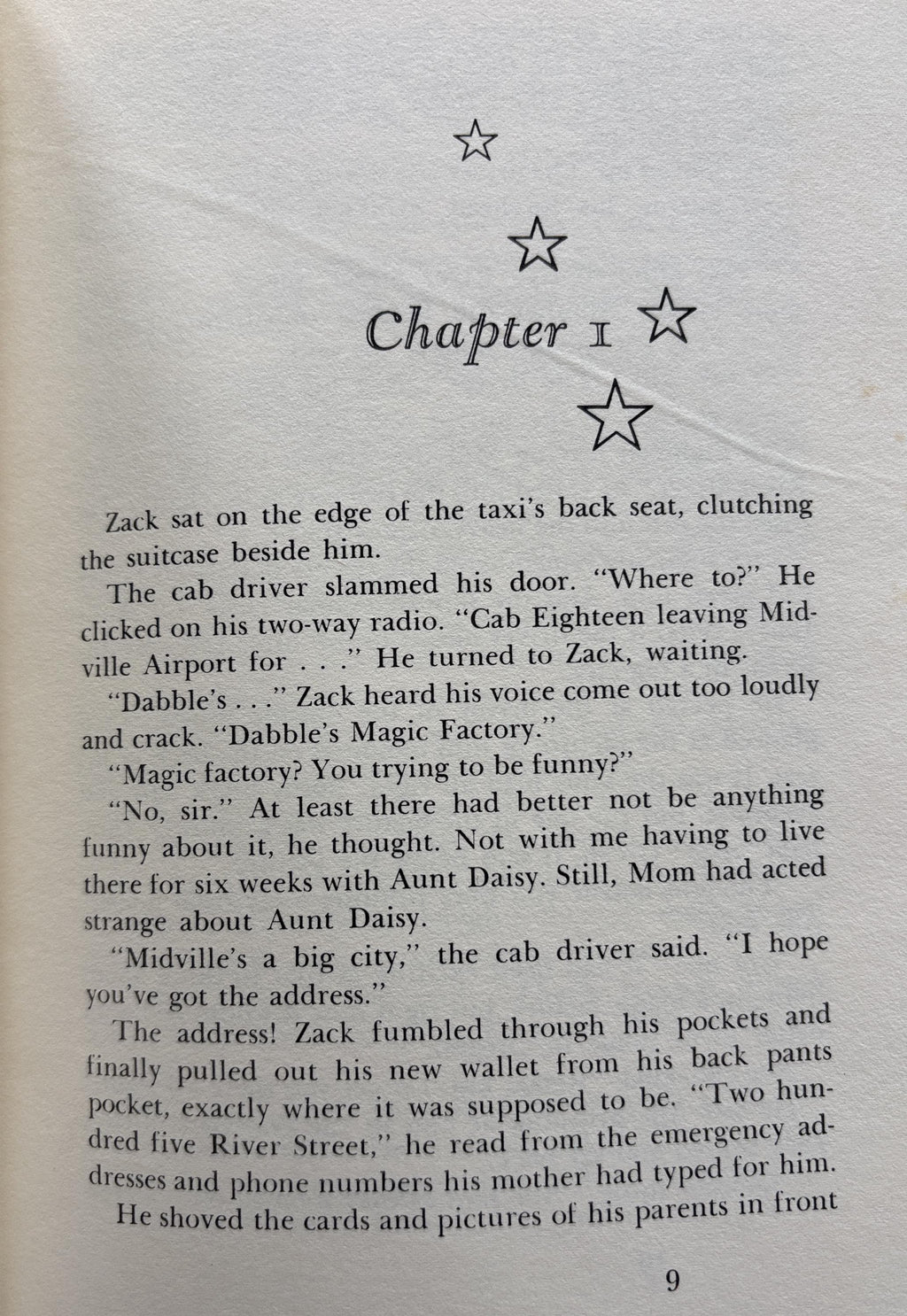 Zach and the Magic Factory by Elaine L. Schulte  **  First Edition Signed  **