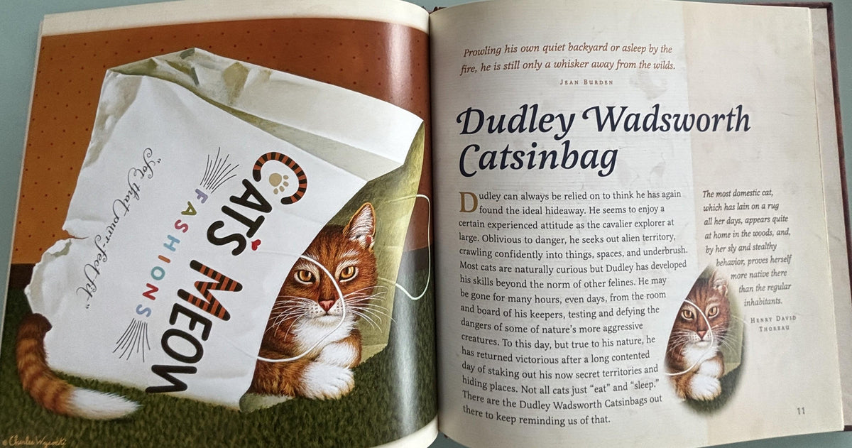 Cat Tales - Snippet of Life from Our Favorite Felines - by Charles Wysocki