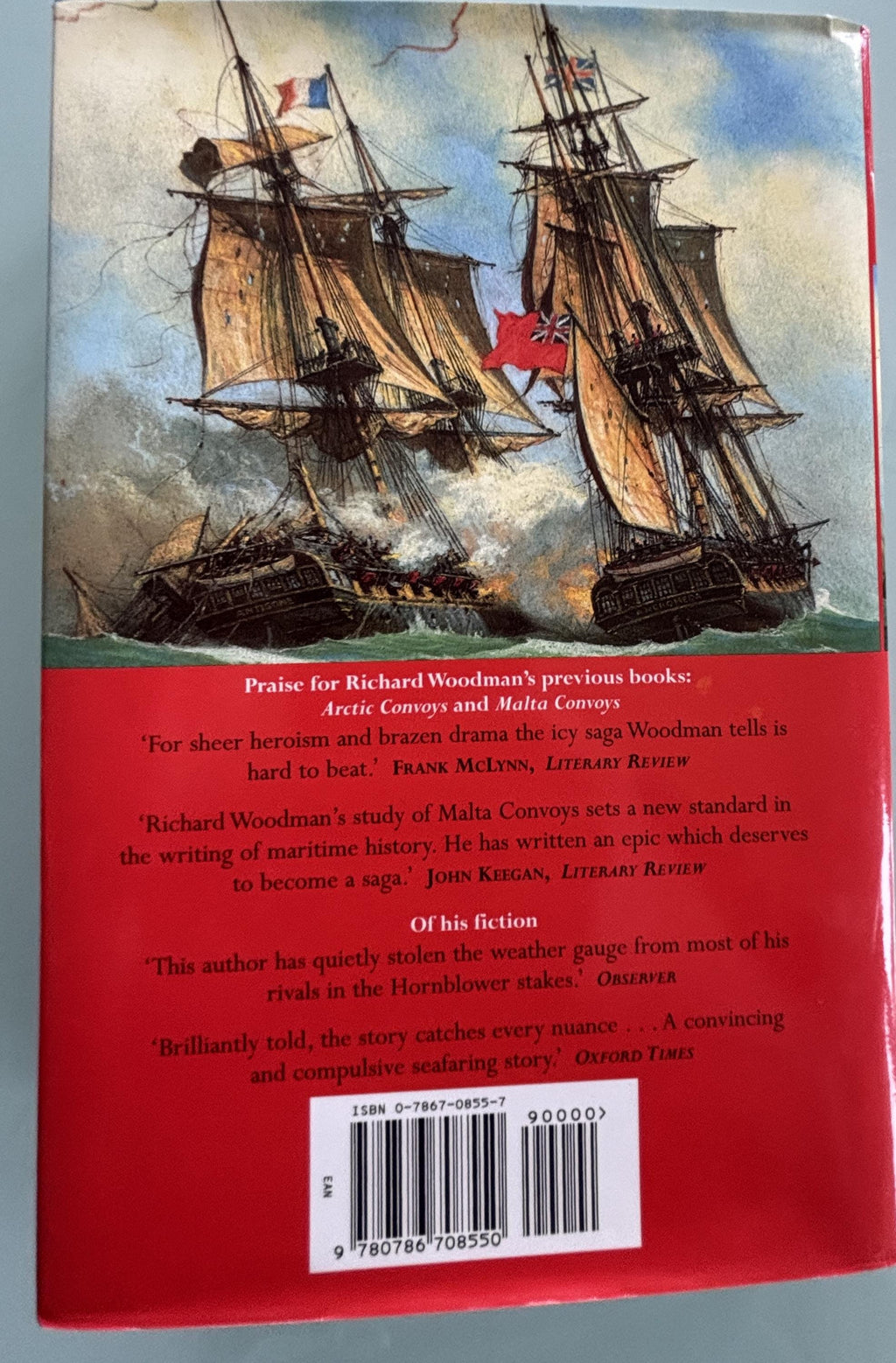 The Sea Worriors by Richard Woodman  **  First Edition  **