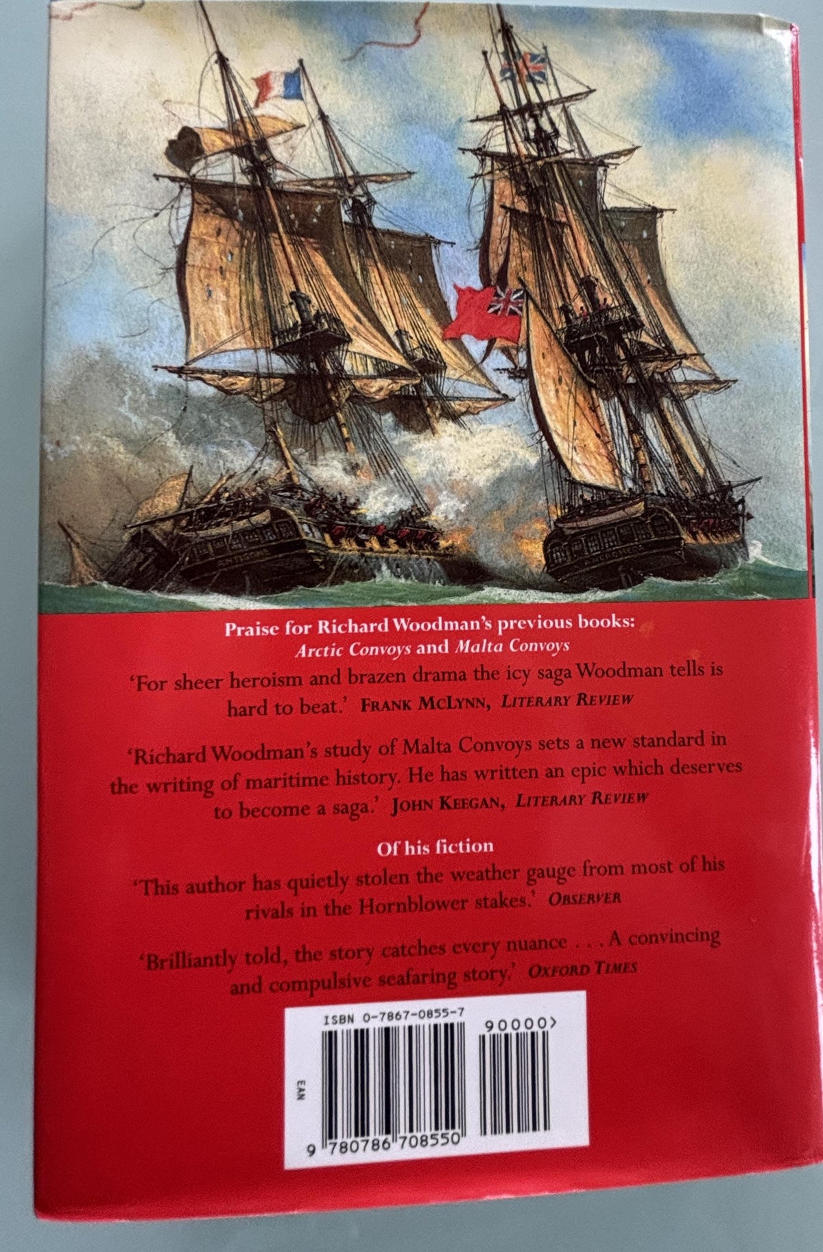The Sea Worriors by Richard Woodman  **  First Edition  **