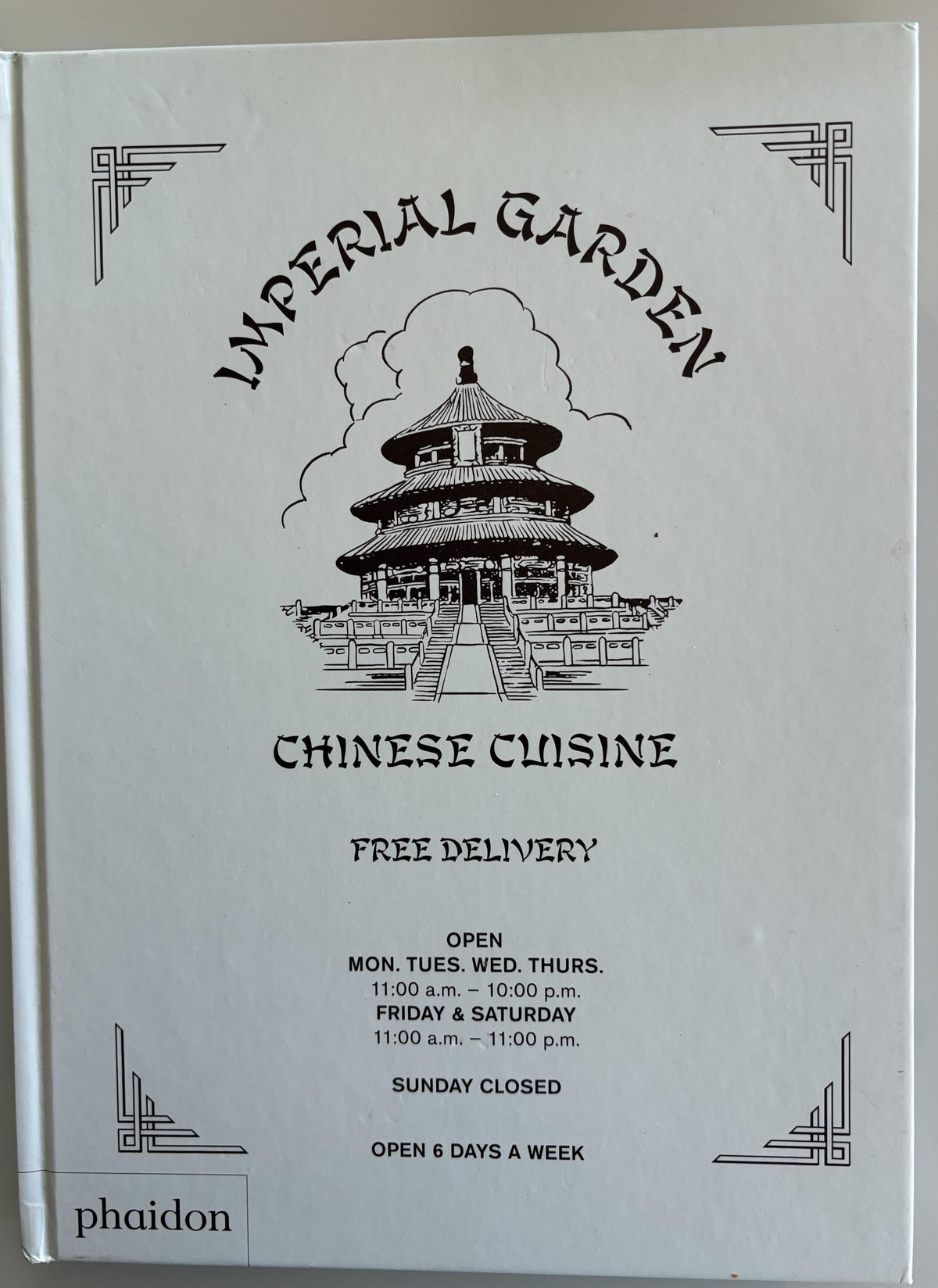 Imperial Garden - Chinese Cuisine (Lenny The Lobster)  **  First Edition  **