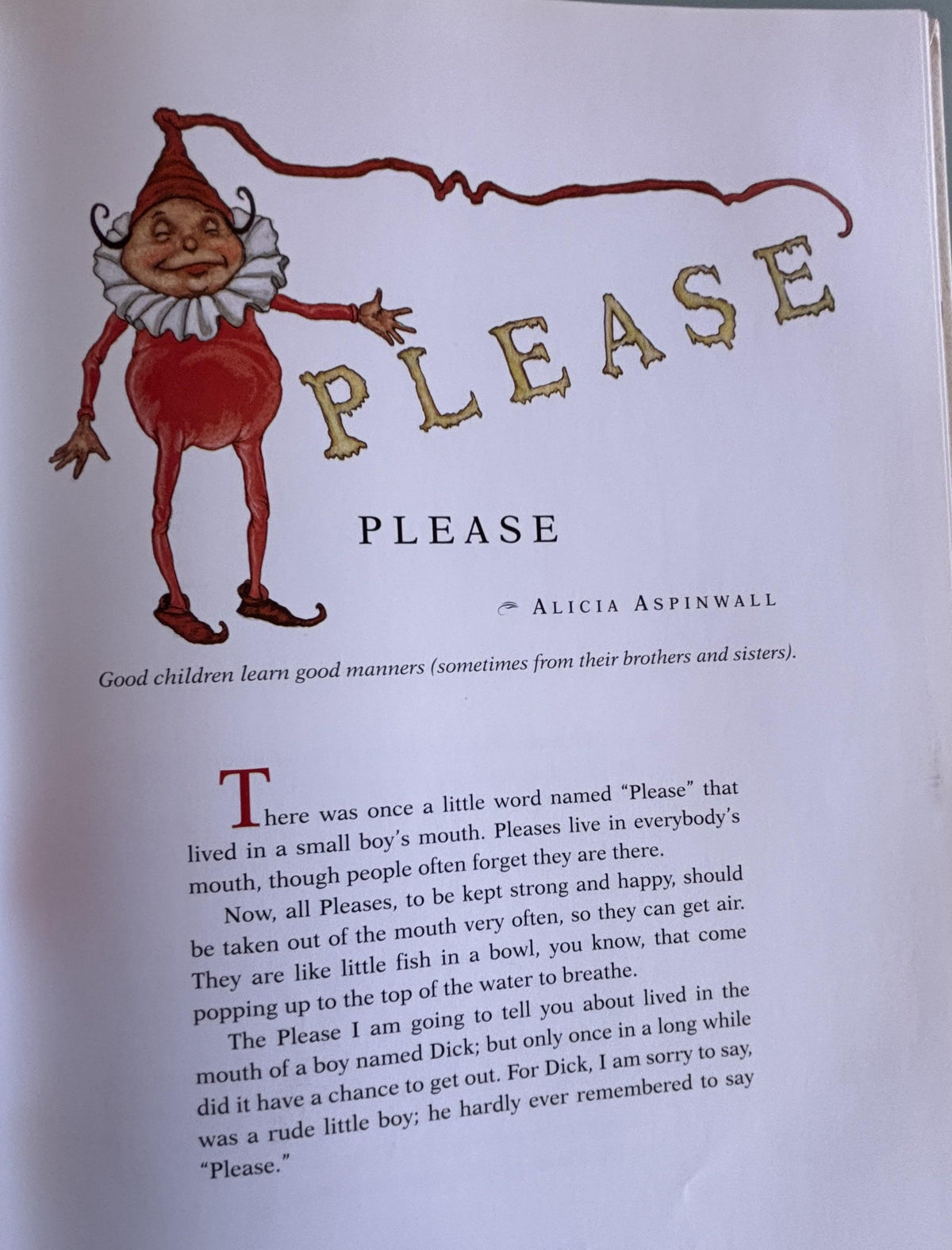 The Children's Book of Virtures by William J. Bennett