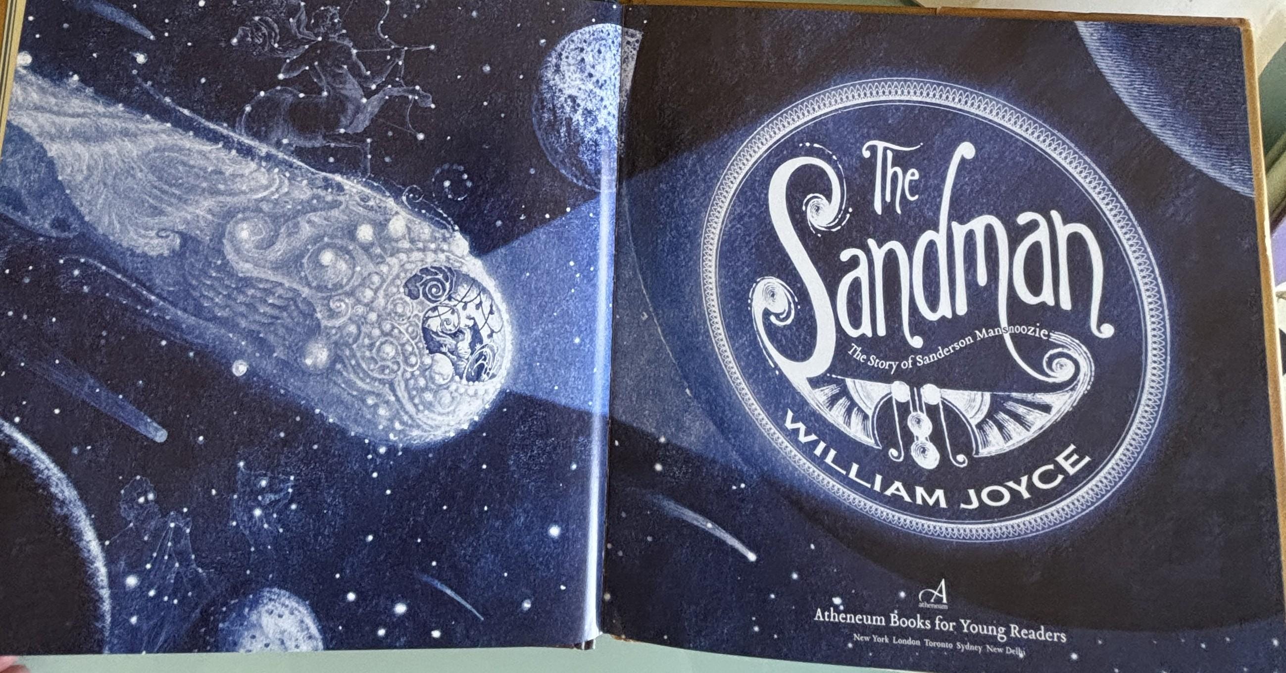 The Sandman:  by William Joyce  **  First Edition  **