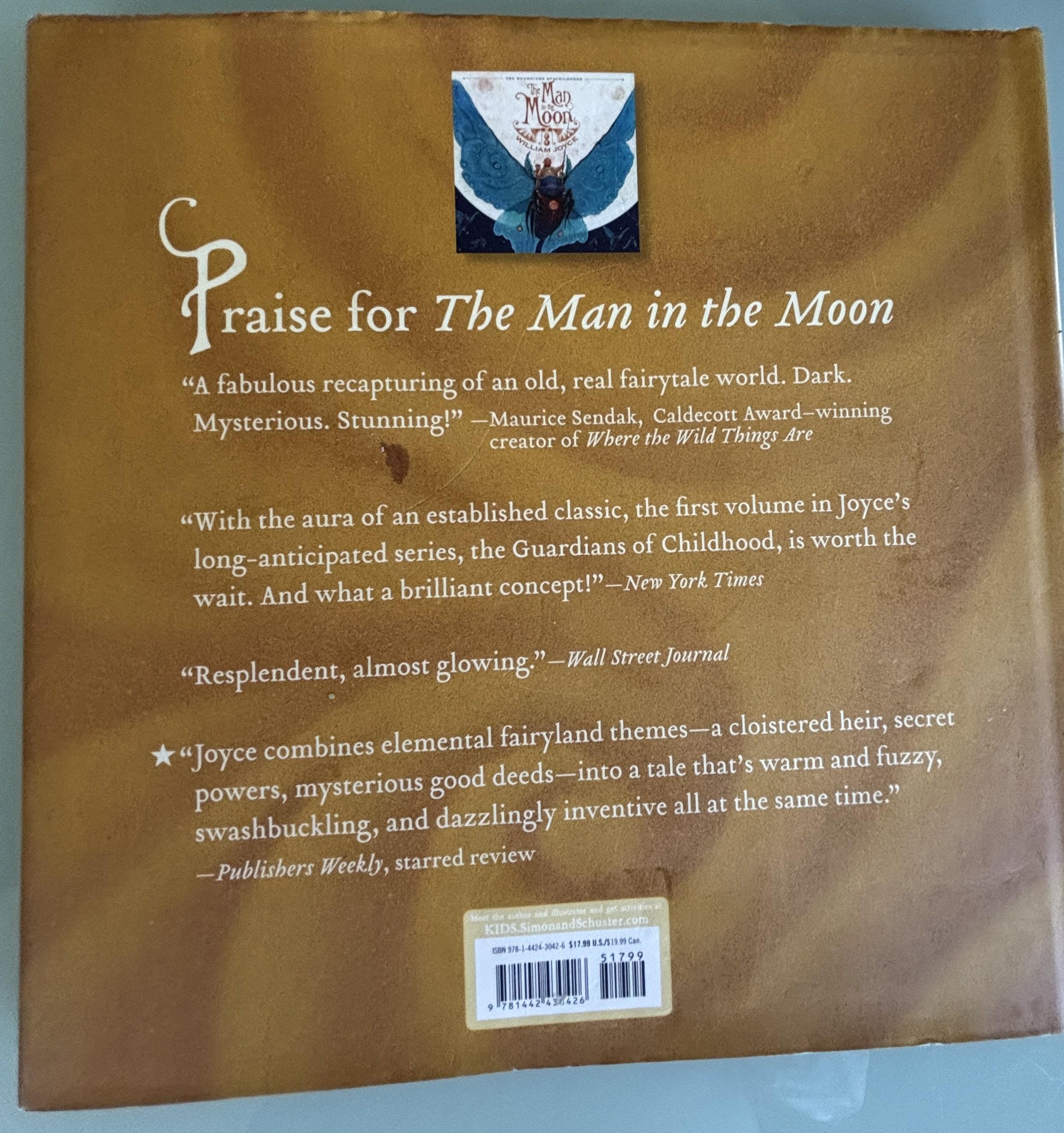 The Sandman:  by William Joyce  **  First Edition  **