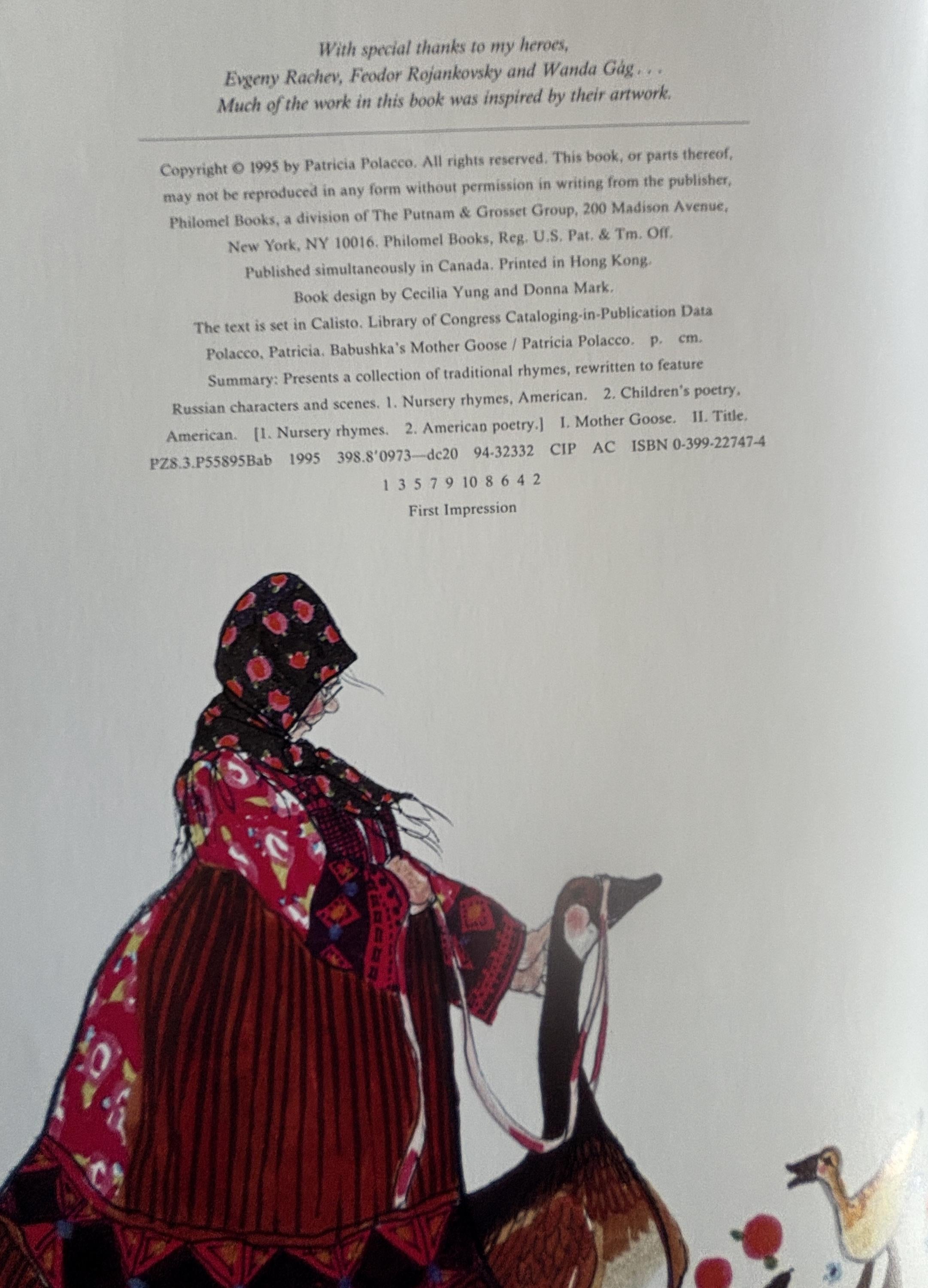 Babushka's Mother Goose  **  First impressions  **