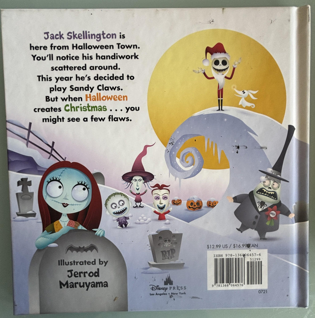 The Nightmare Before Christmas:  Time Burton - Disney  **  First Hardcover Edition  **