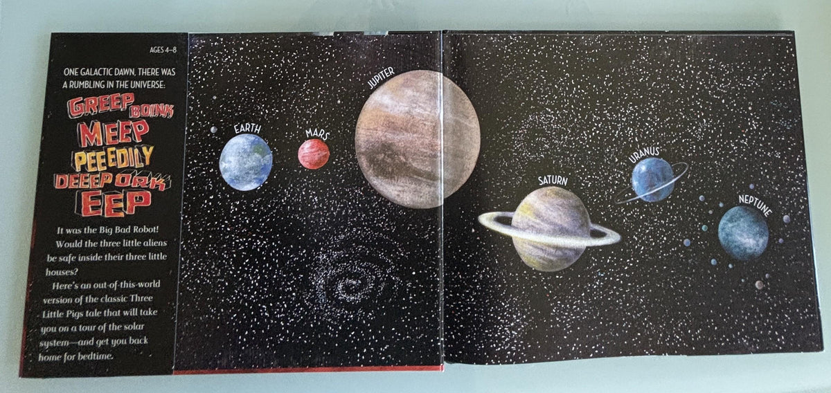 The Three Little Aliens and the Big Bad Robot  **  First Edition  **