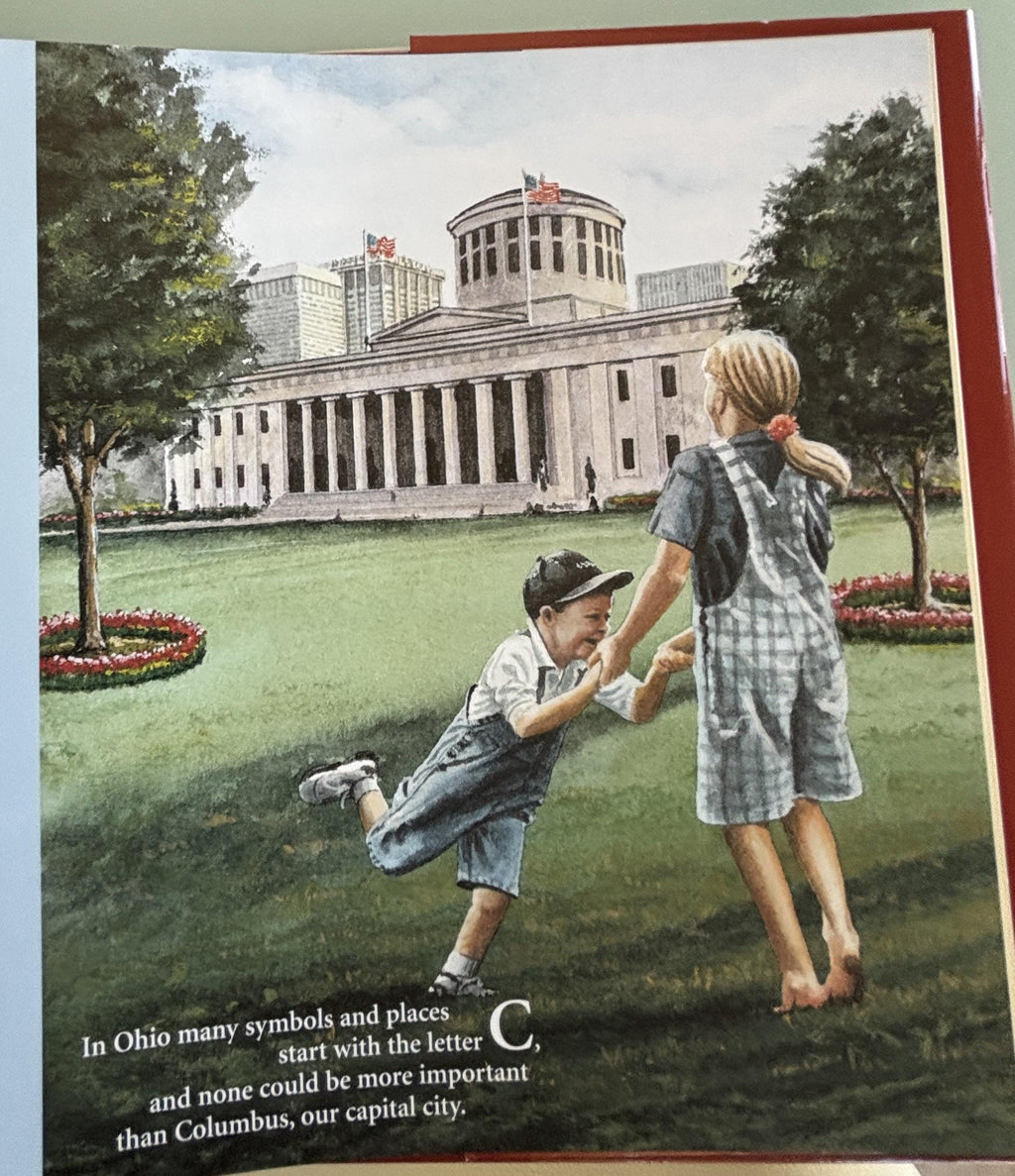 B is for Buckeye by Marcia Schonberg (An Ohio Alphabet)