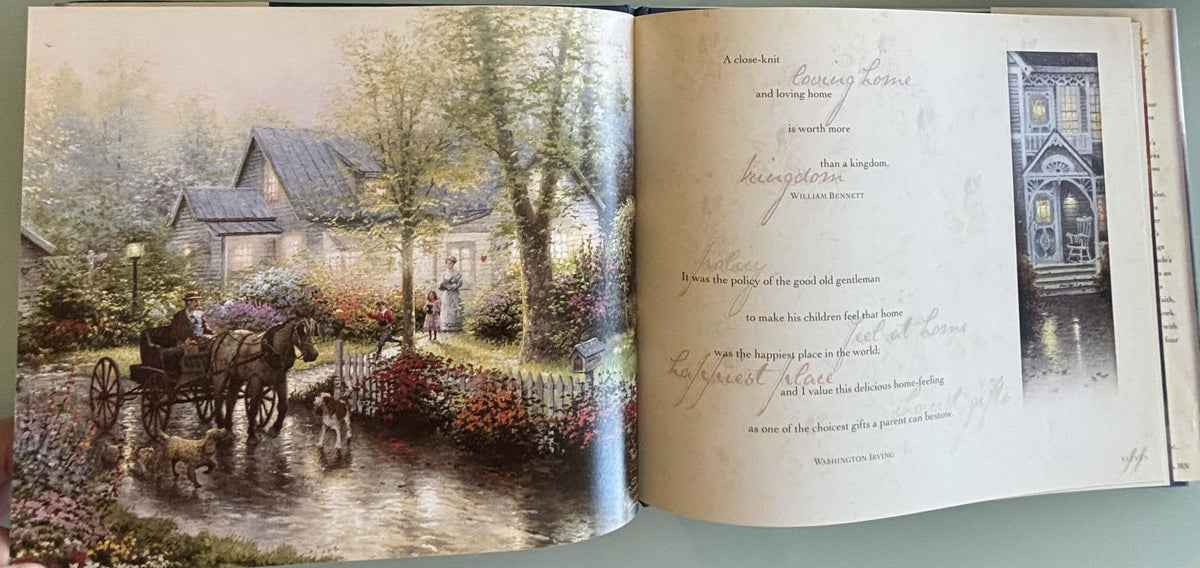 Thomas Kinkade:  Home Is Where the Heart Is