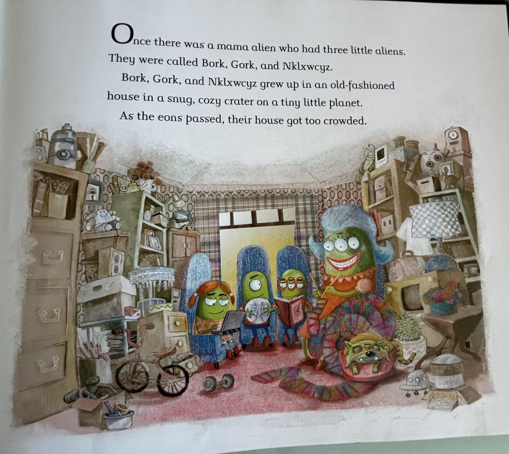 The Three Little Aliens and the Big Bad Robot  **  First Edition  **