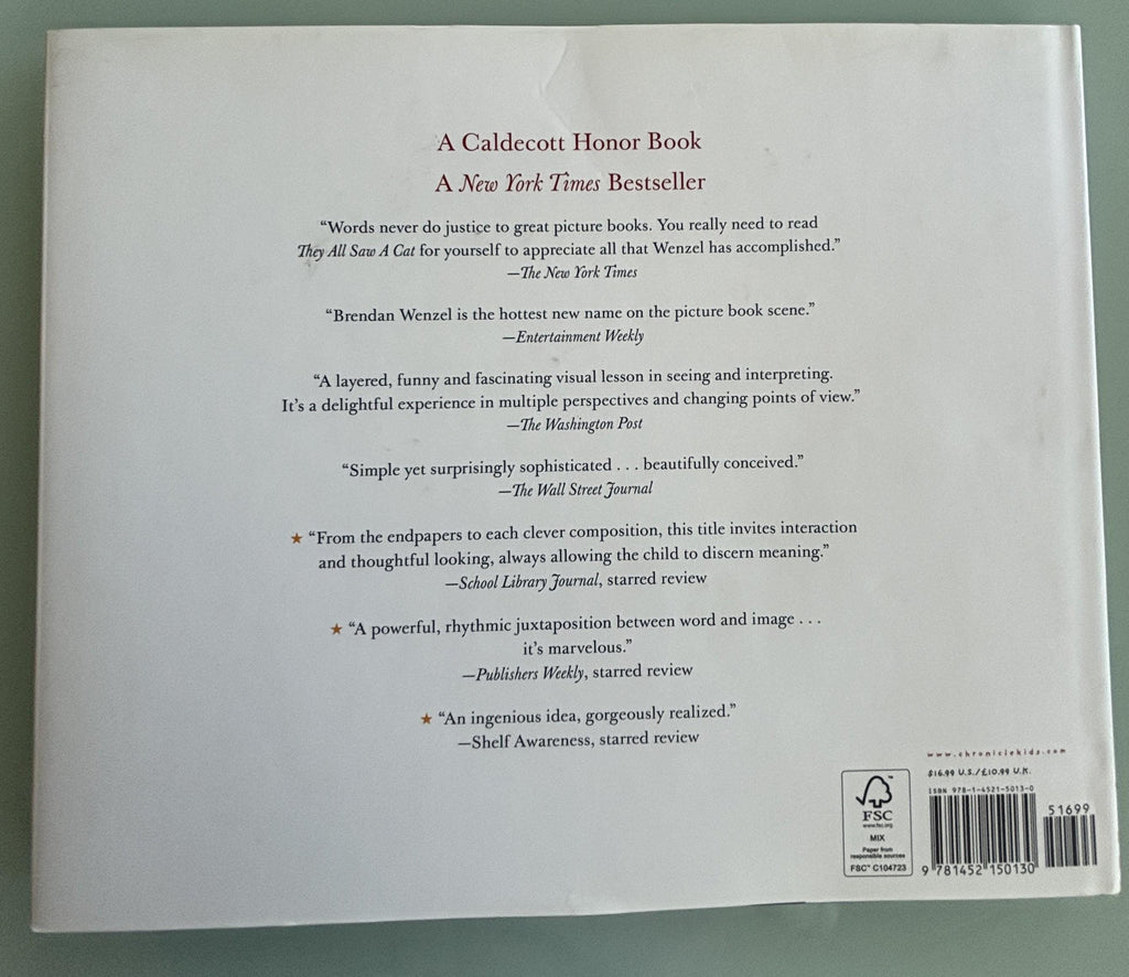 They All Saw a Cat: Brendan Wenzel