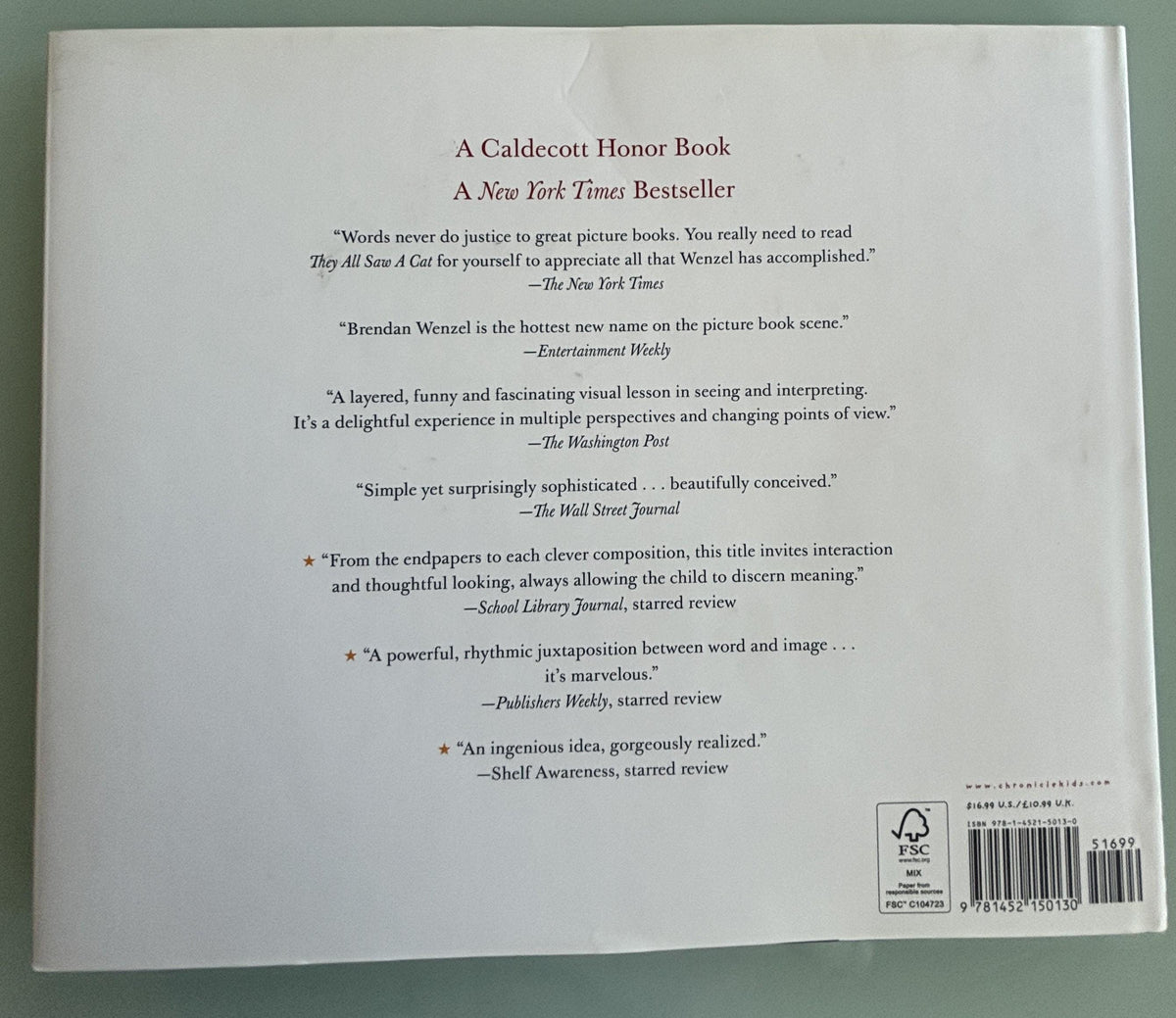 They All Saw a Cat: Brendan Wenzel