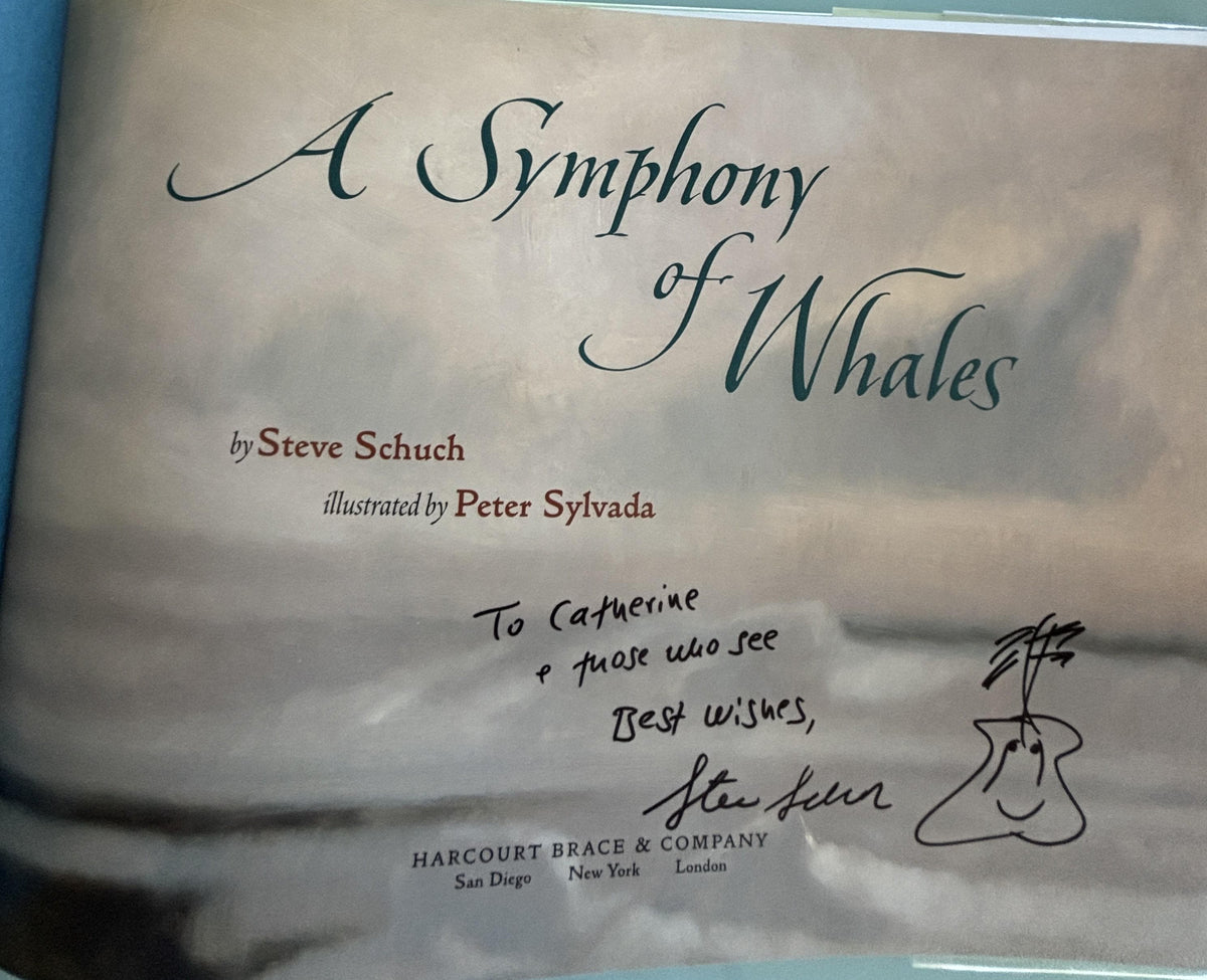 A Symphony of Whales by Stve Schuch  **  Signed by Arthur  **