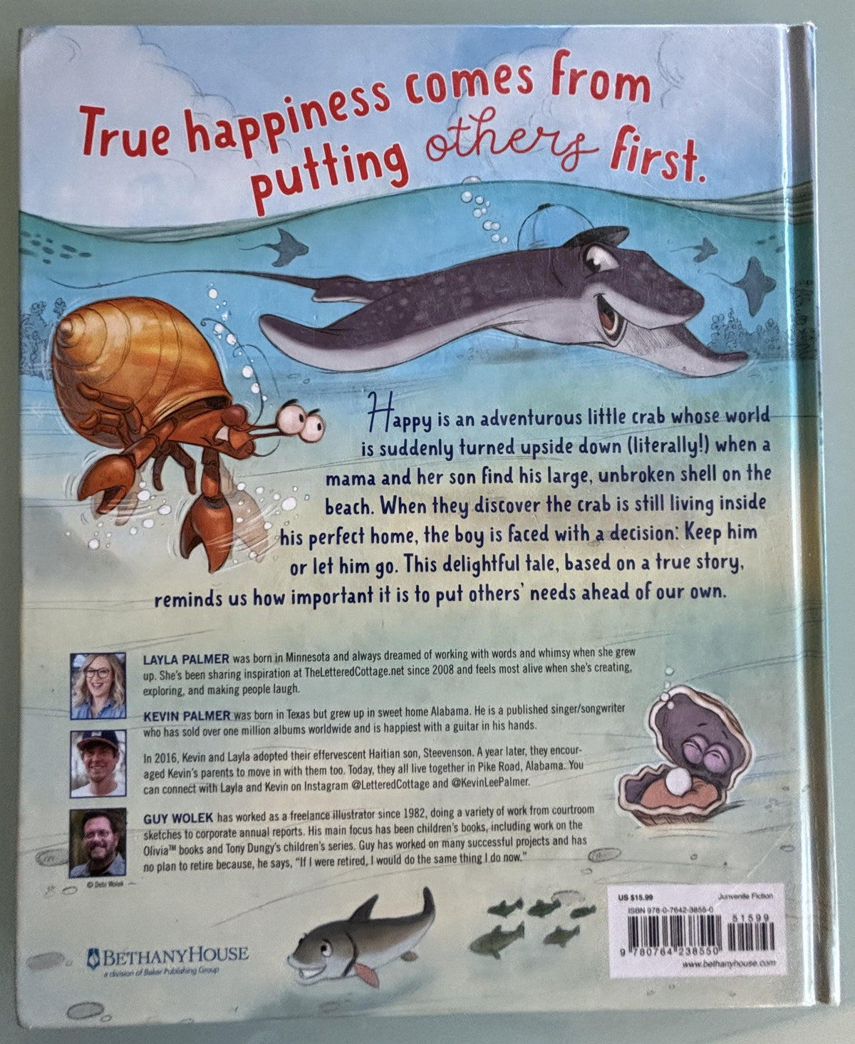 The Happy Crab:  Layla & Kevin Palmer