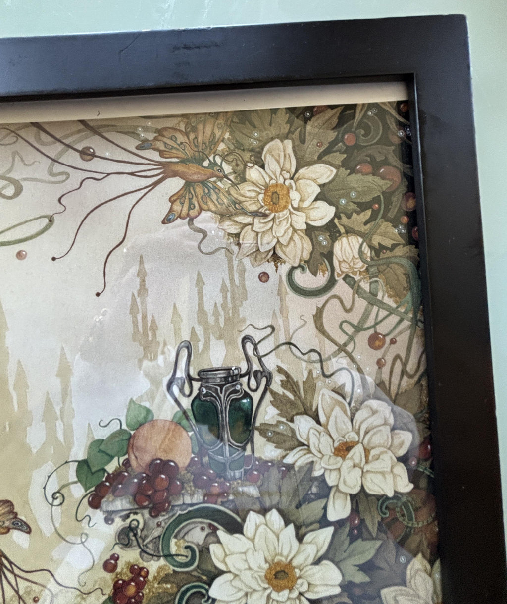Enchanted Garden:  Linda Ravenscroft  ( Children's Fairy Art Print )