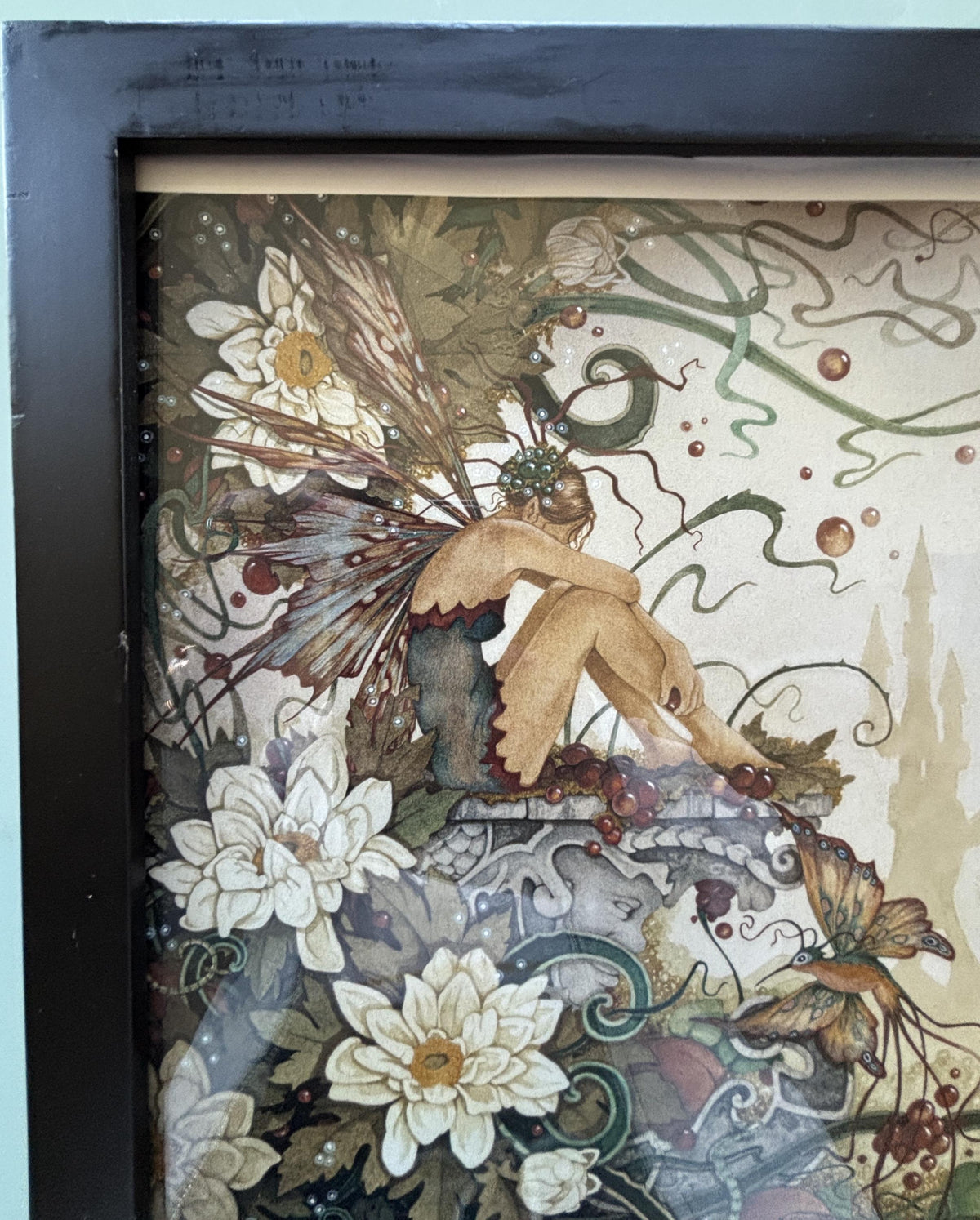 Enchanted Garden:  Linda Ravenscroft  ( Children's Fairy Art Print )